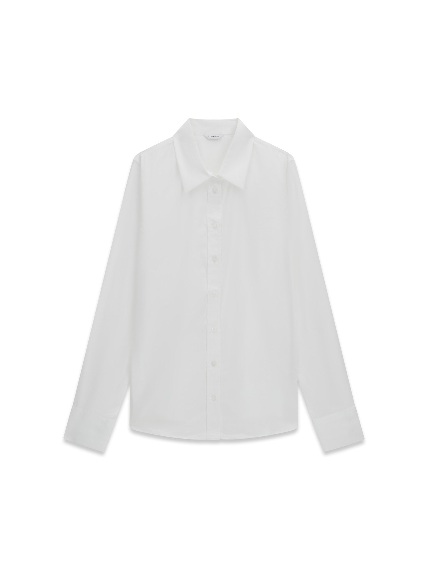 Guess Hemdbluse »NEW CATE SHIRT« mit Logostickerei, Slim Fit