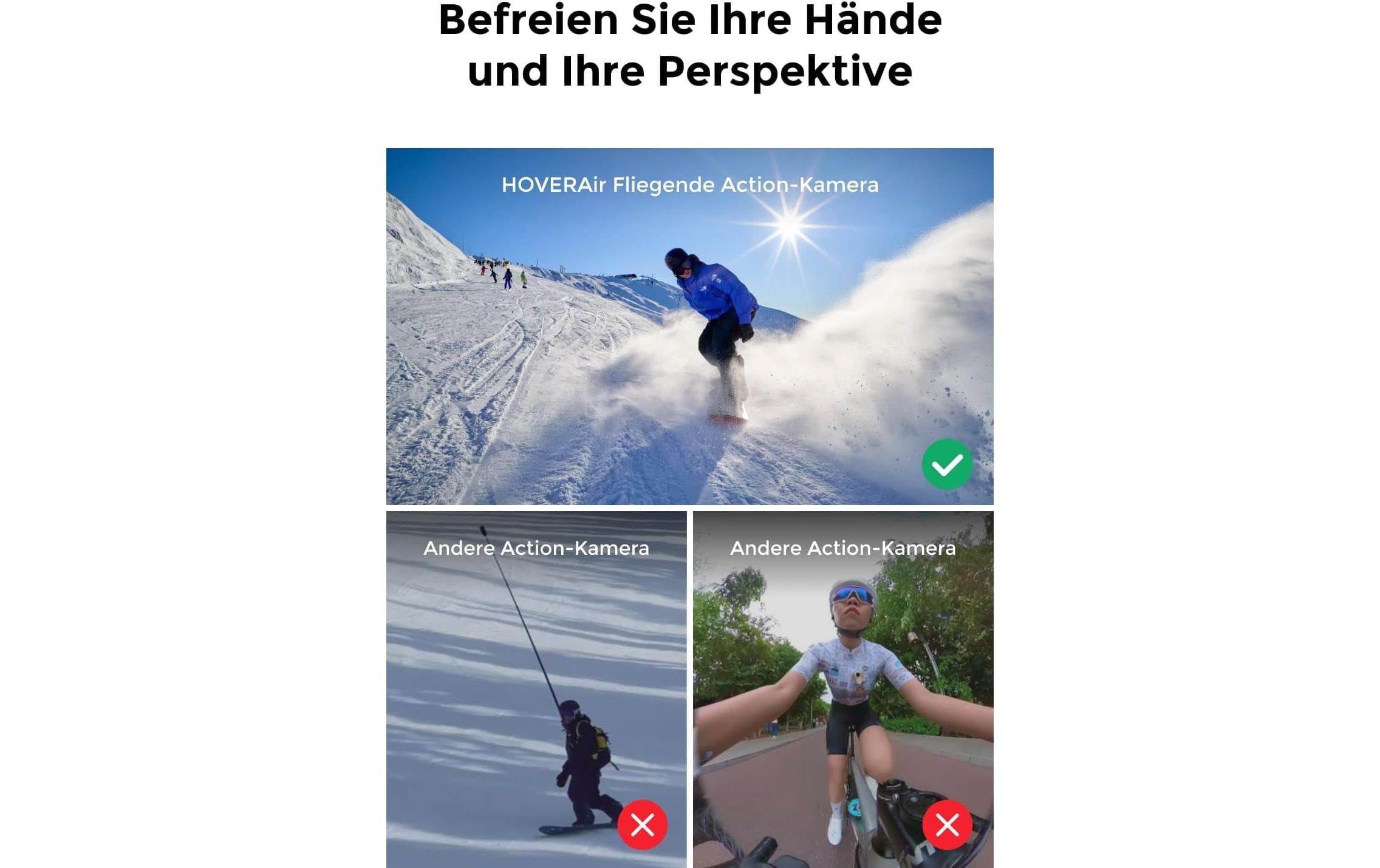Drohne »HOVERAir X1 PRO Combo«