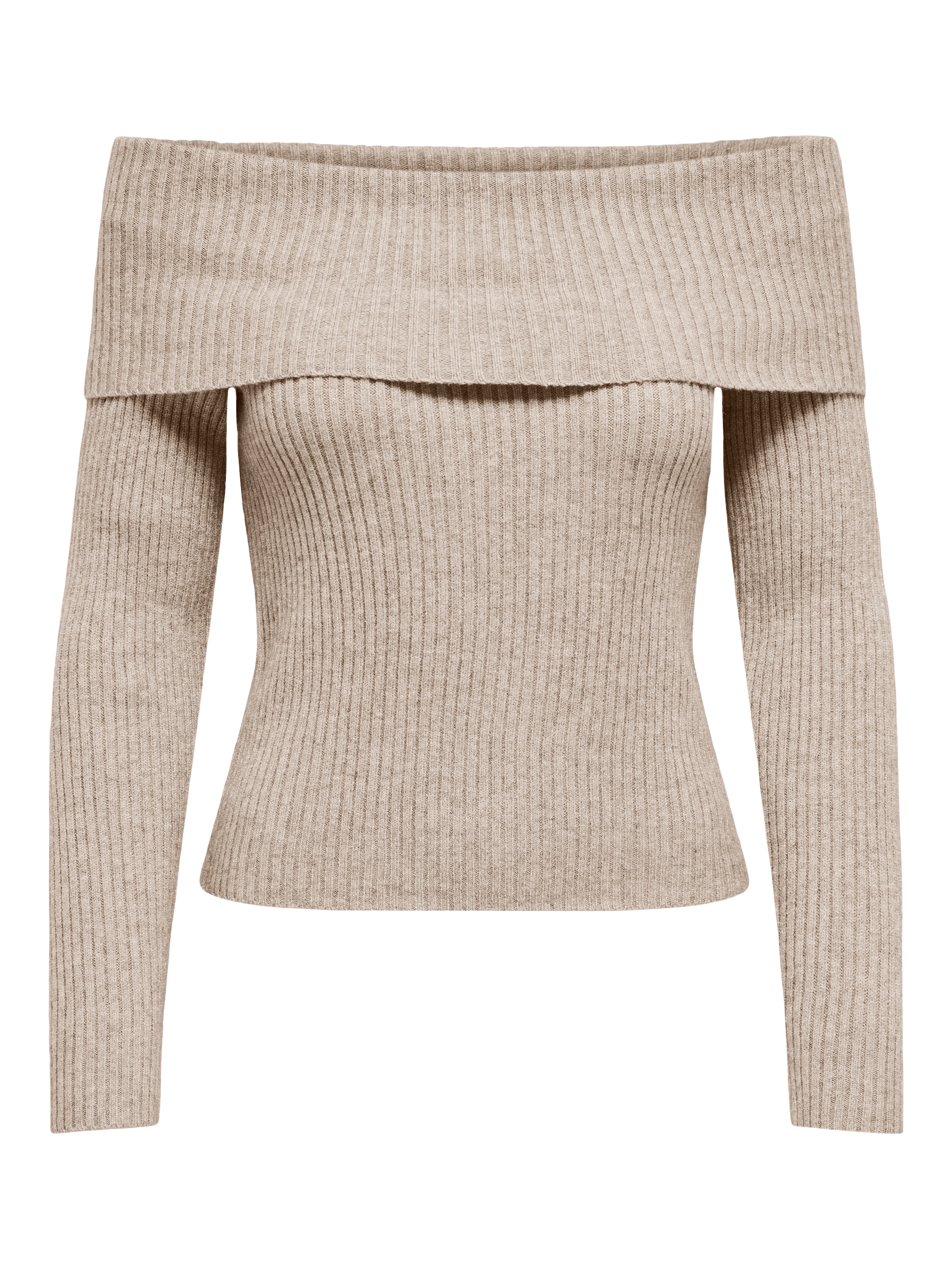 ONLY Strickpullover »ONLKATIA LIFE LS OFF SHOULDER KNT NOOS« Viskosemischung, regular fit