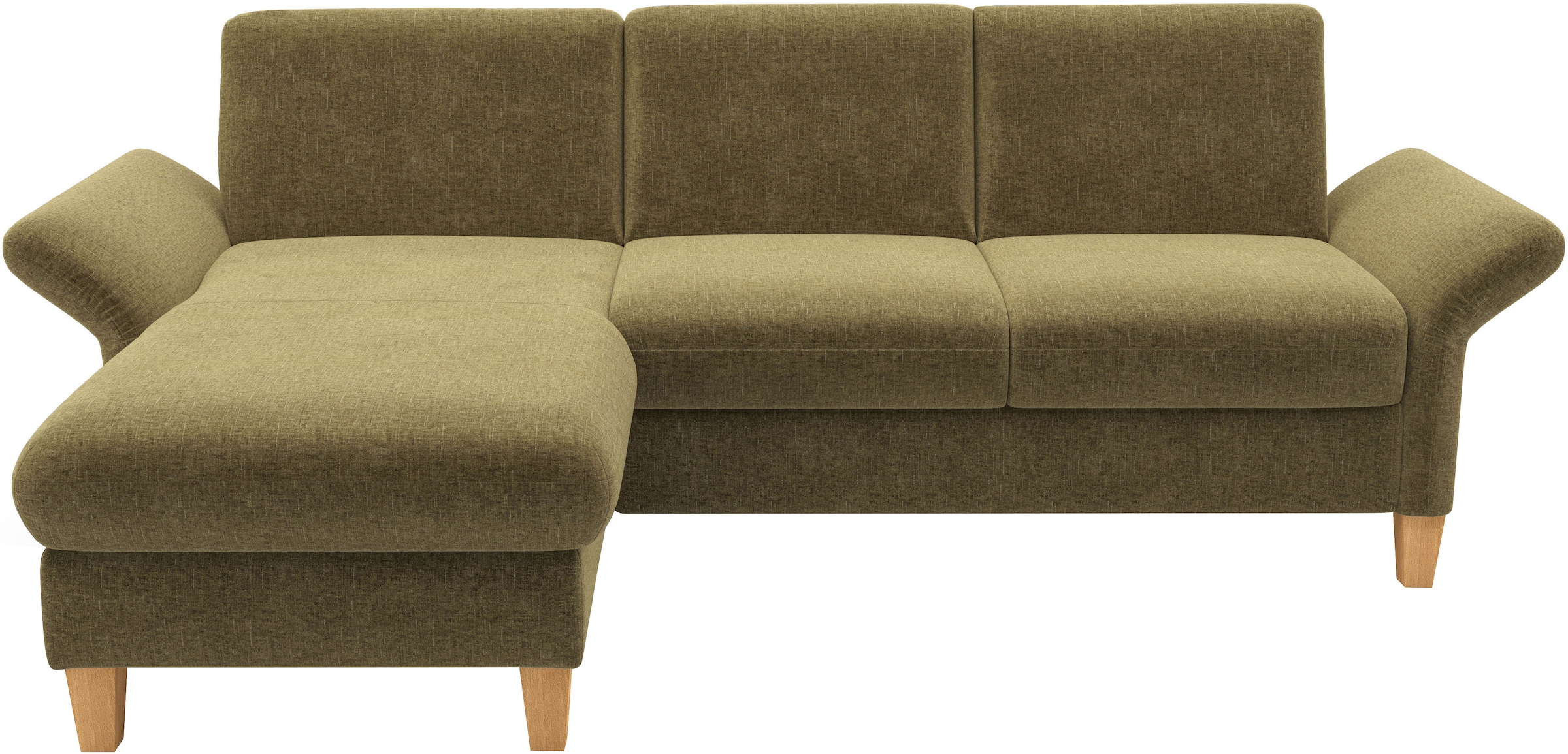 Home affaire Ecksofa »Rochelle, L-Form«, wahlweise mit Armteilverstellung, Bettfunktion und Bettkasten