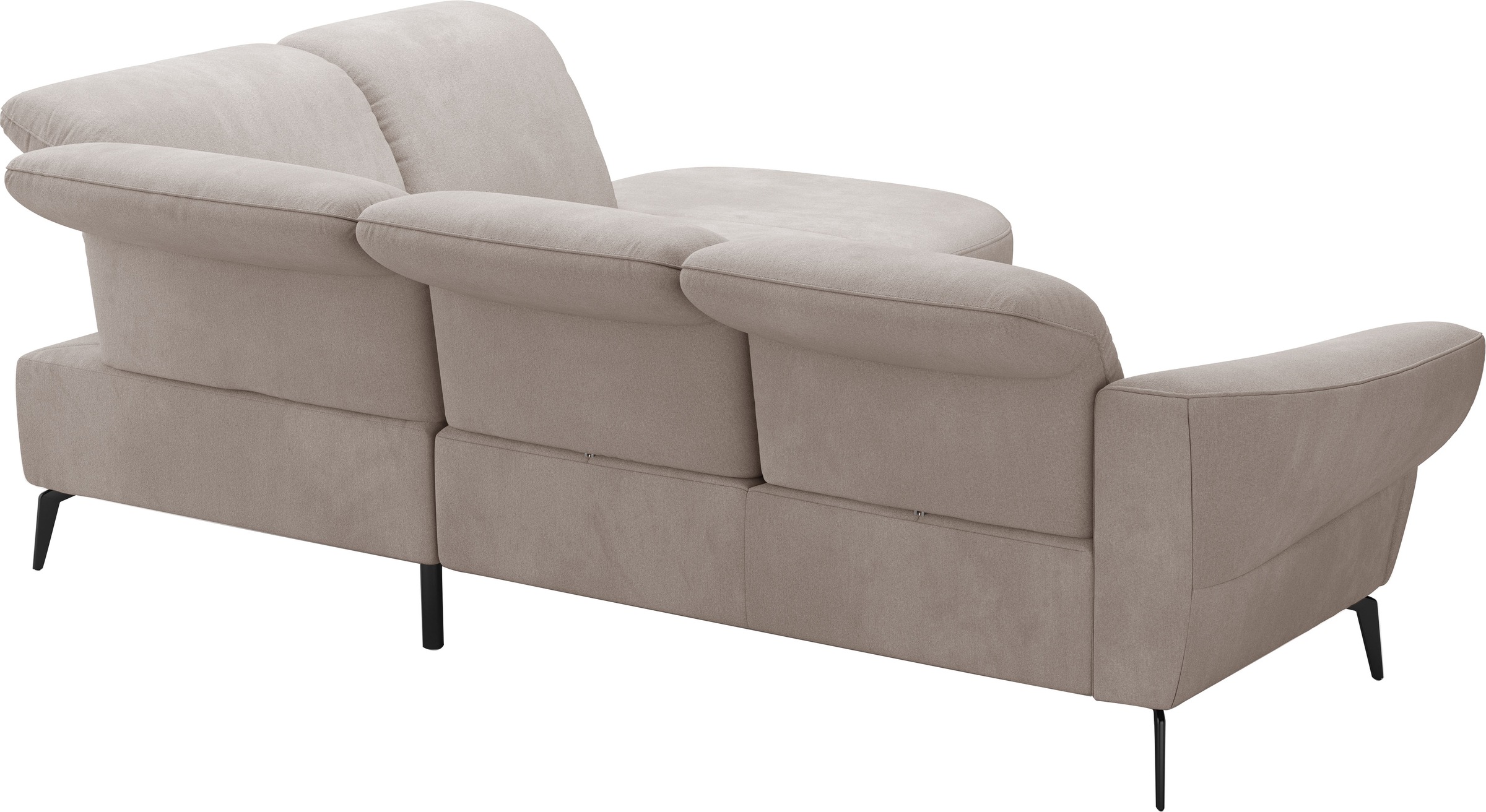 sit&more Ecksofa »Dance, L-Form, inkl. Sitztiefenverstellung«, inkl. Click&Seat, optional mit Kopfteilverstellung