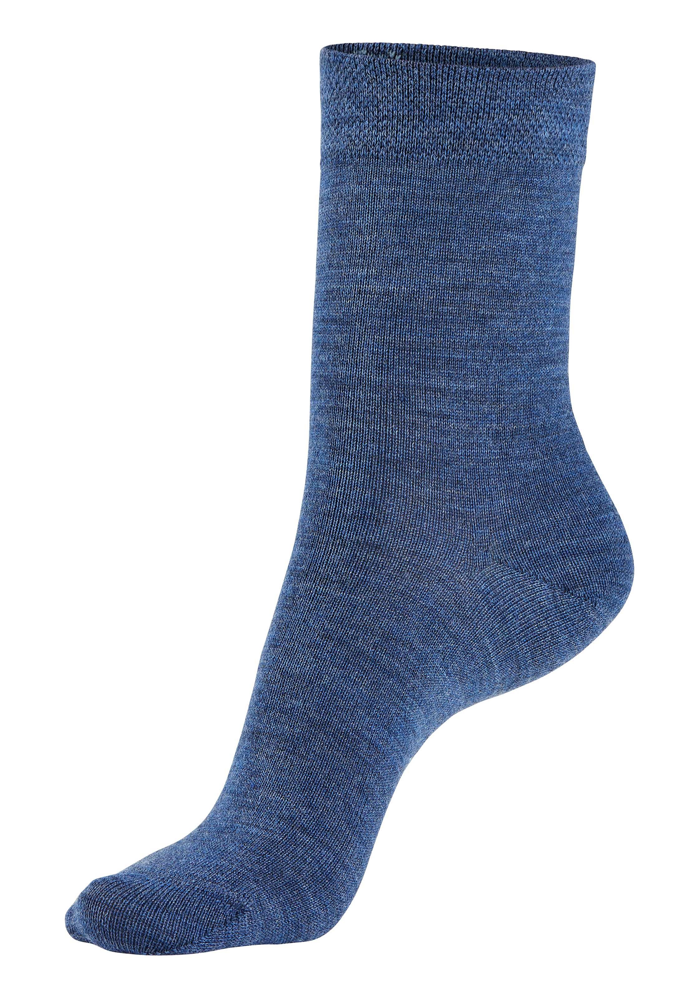 Bench. Socken, (Packung, 3 Paar), Damensocken aus flauschigem Material mit wärmender Wolle