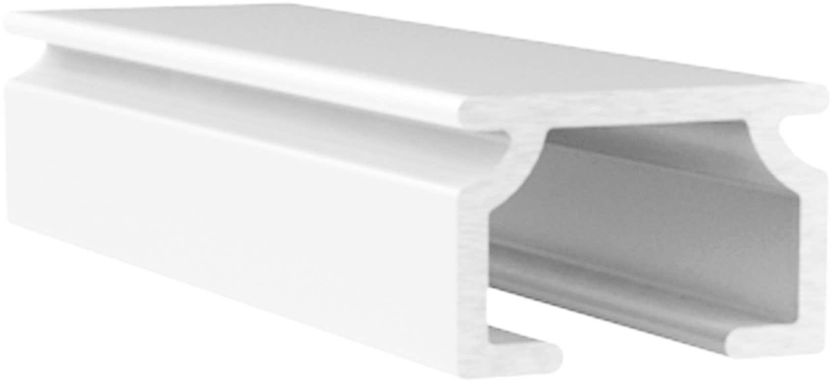 SN DECO GROUP Gardinenschiene »Objektschiene SL«, 1 läufig-läufig, Fixmass, in versch. Längen und Farben, Aluminium, Innenlauf, Vorhangschiene