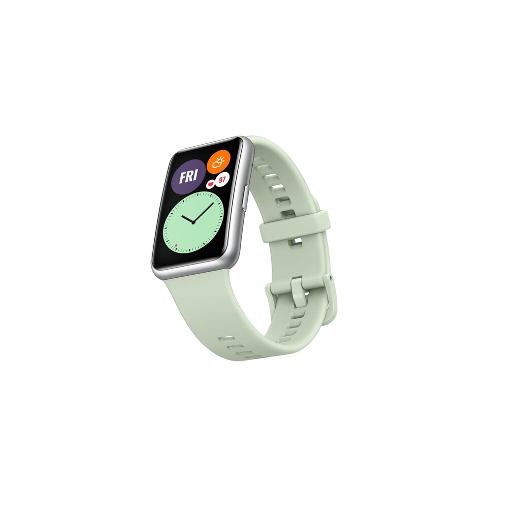 Huawei Smartwatch »Fit Mint Green«, (Garmin)