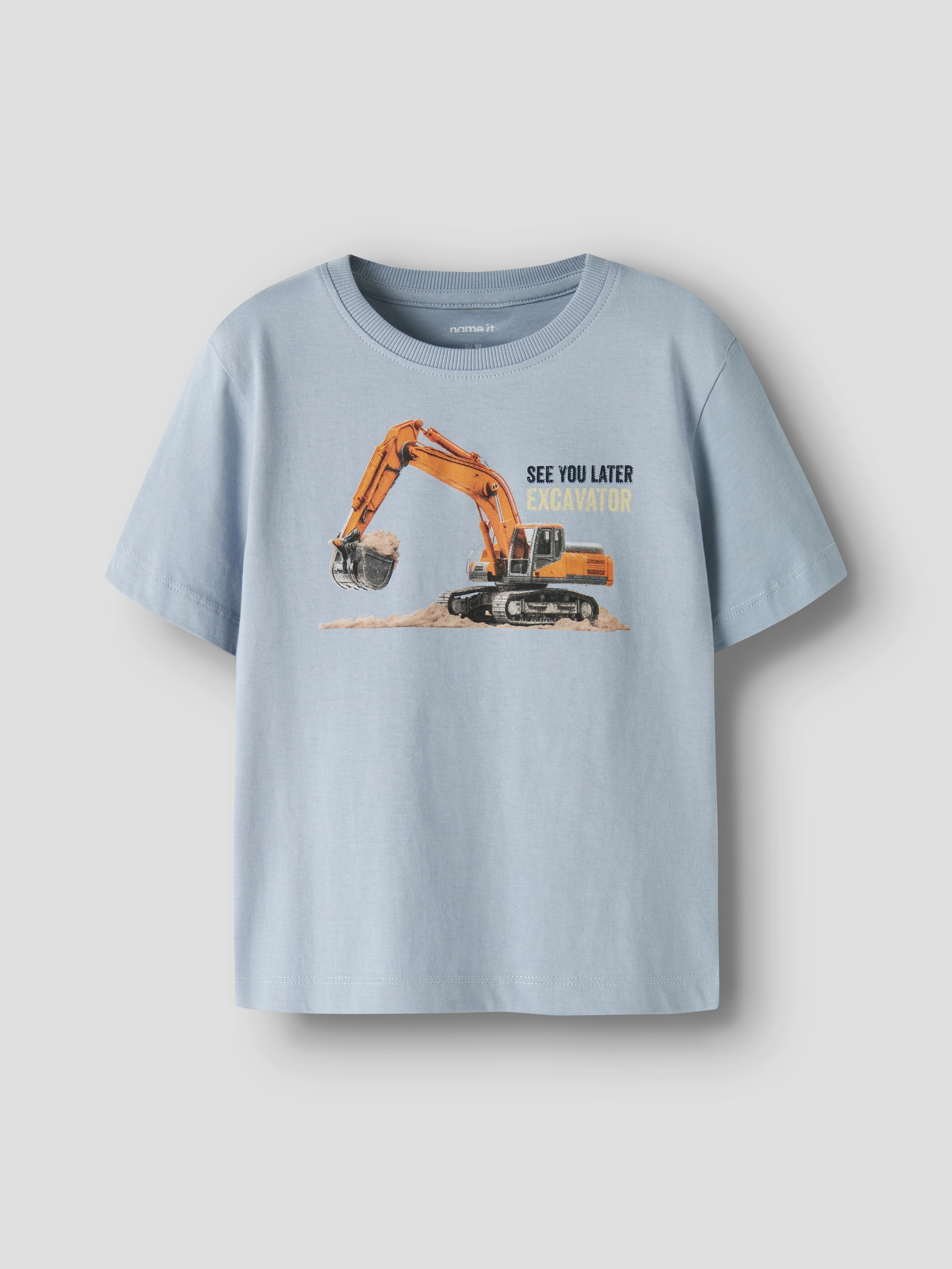 Image of Name It Kurzarmshirt "NMMVOTO SS NREG TOP" Baumwolle, regular fit