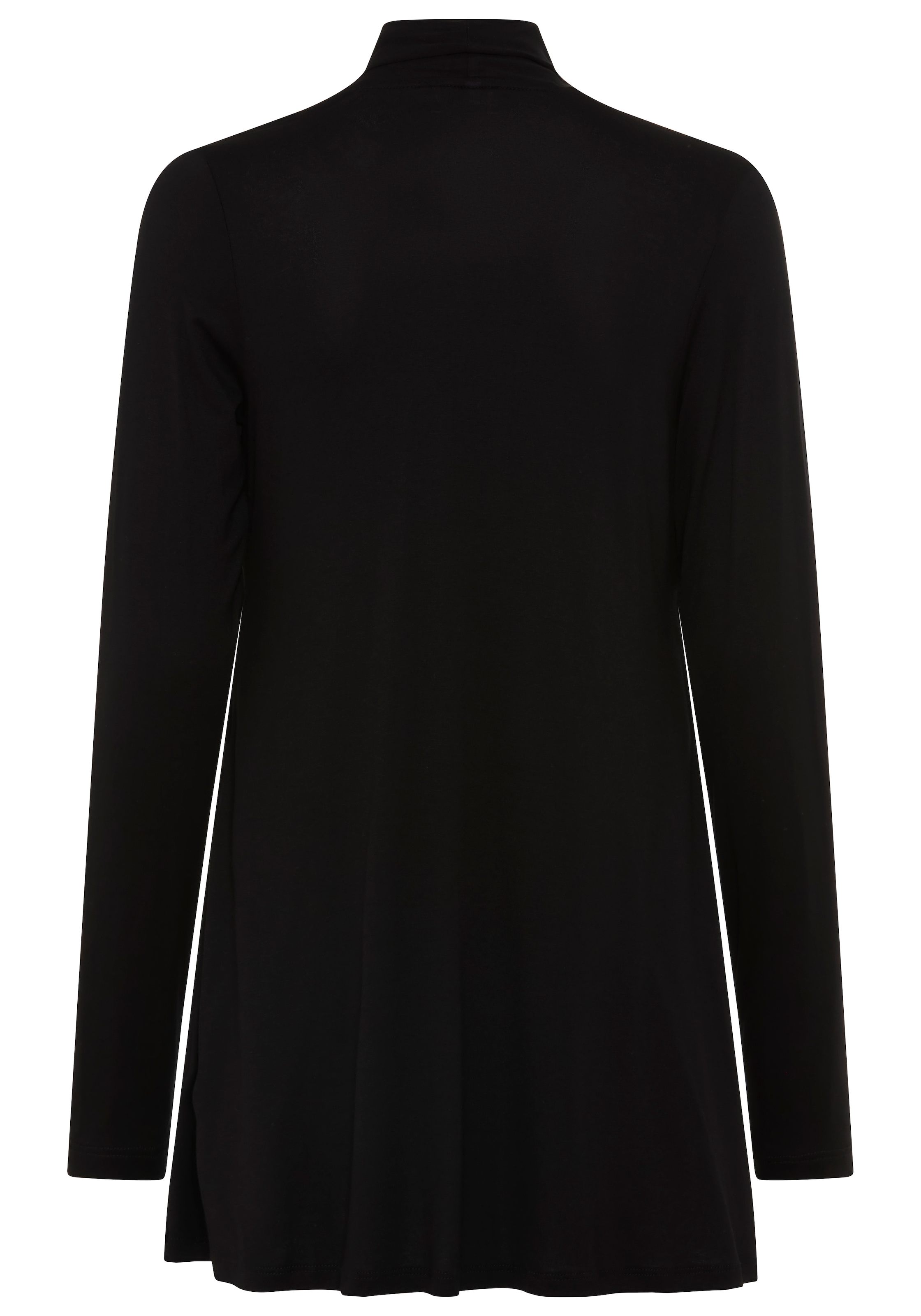 Boysen's Veste chemise Manches longues, avec col châle, en jersey élastique
