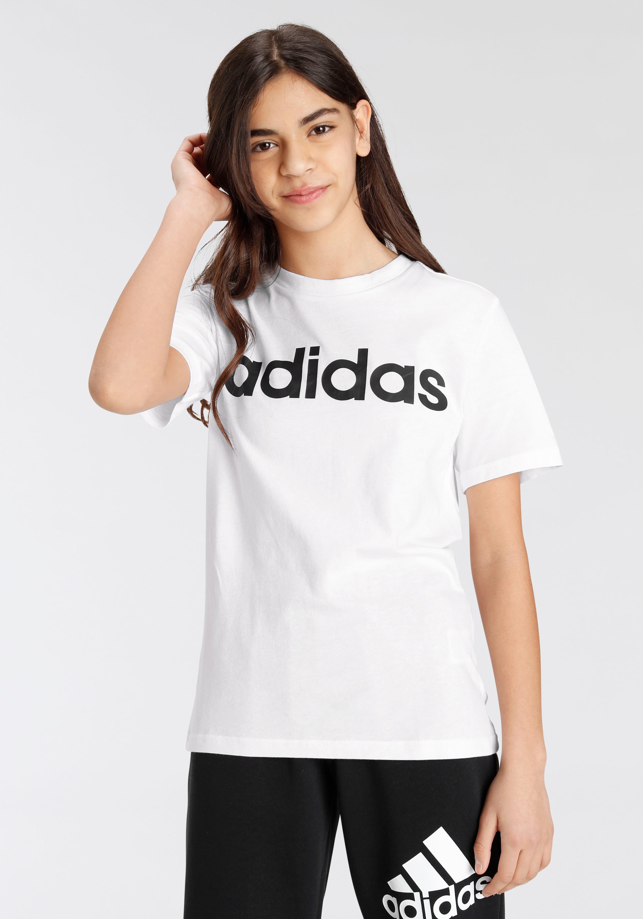 adidas Sportswear T-Shirt »ESSENTIALS LINEAR LOGO COTTON«