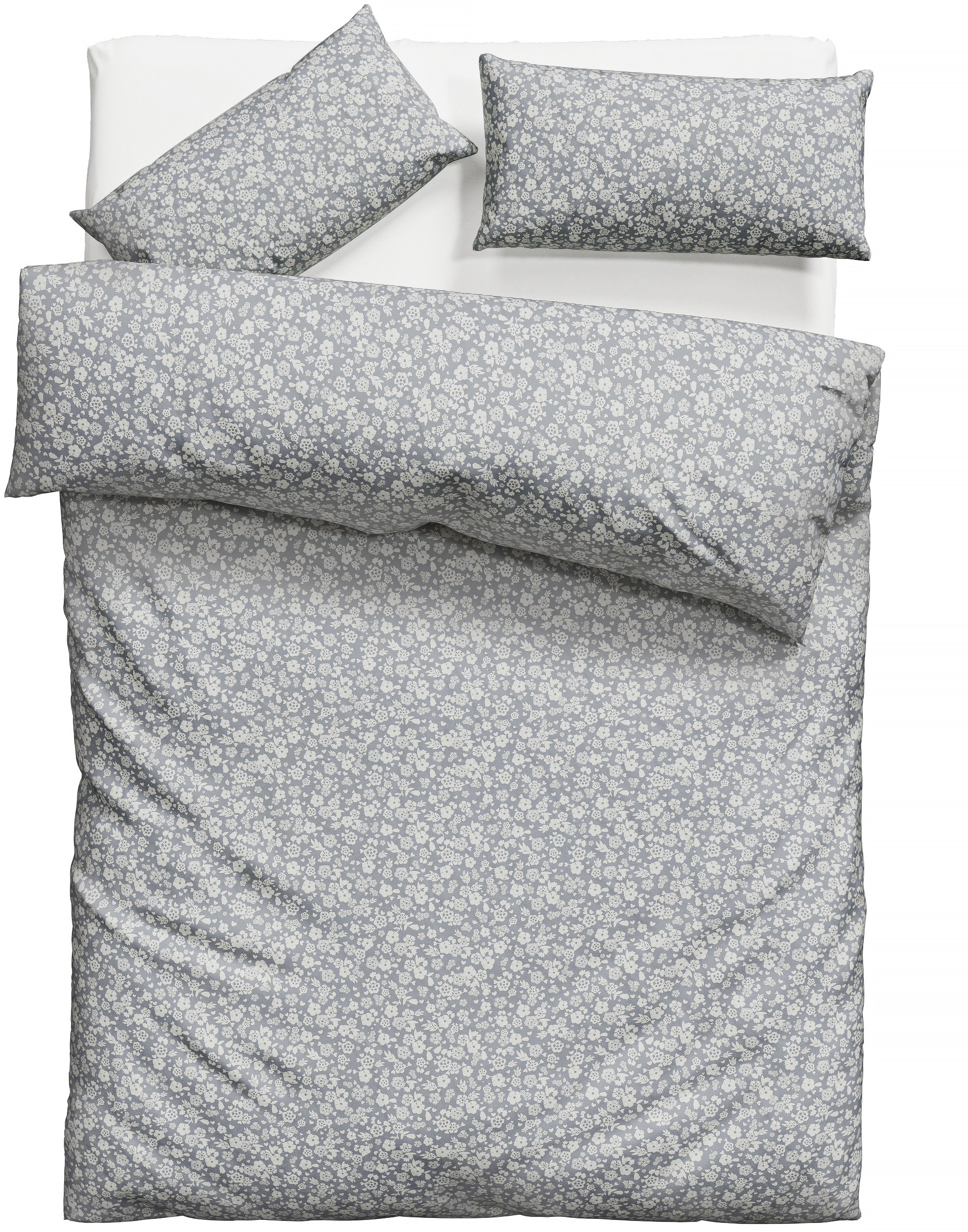 GOODproduct Bettwäsche »Mariby« 2 mit feinem Blümchen Design, skandinavisch, romantische Bettwäsche