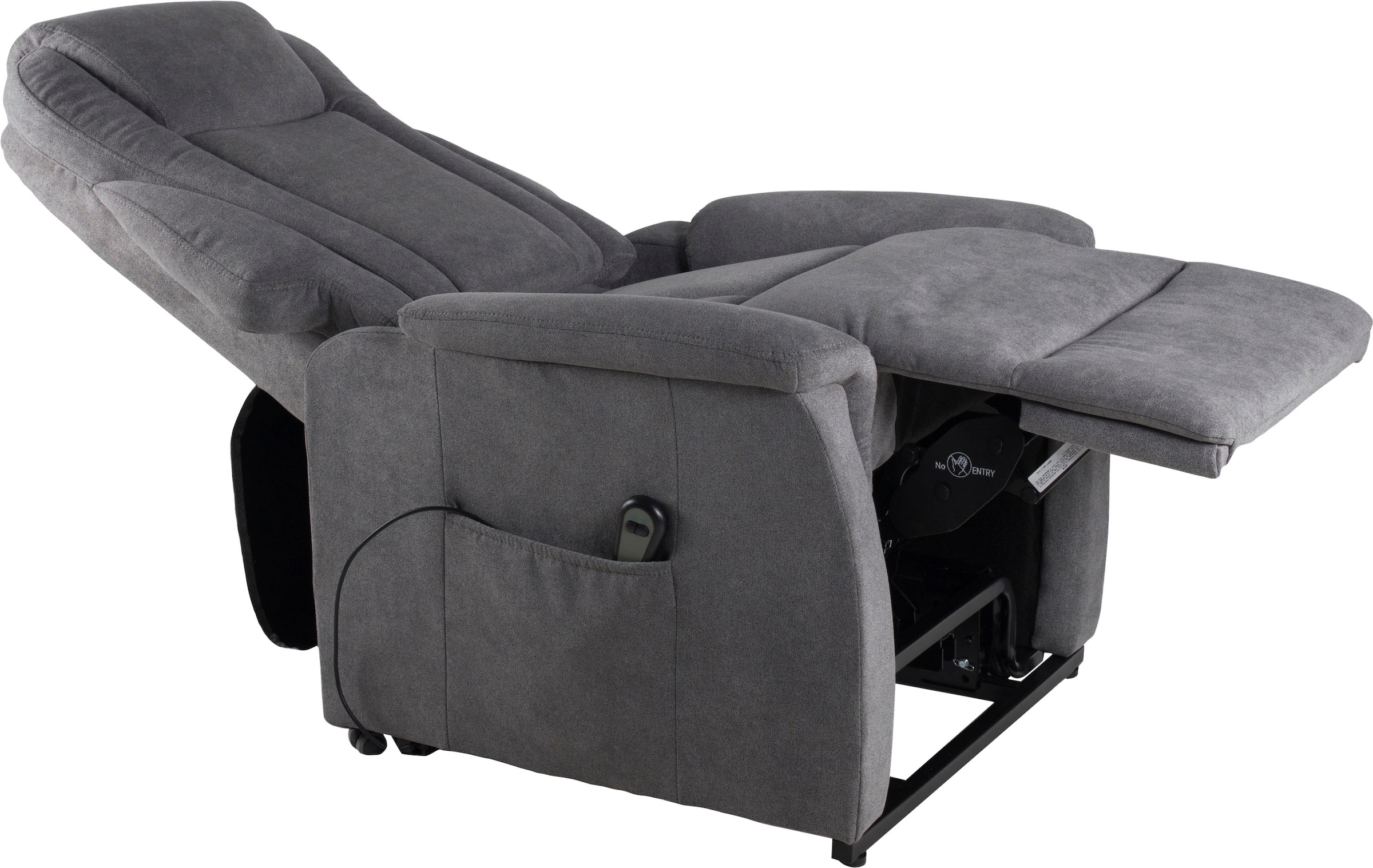 Duo Collection Fauteuil TV »Toronto XXL mit elektrischer Aufstehhilfe und Relaxfunktion« supporte jusqu'à 150kg, ressorts ensachés, suspension sur axes en acier