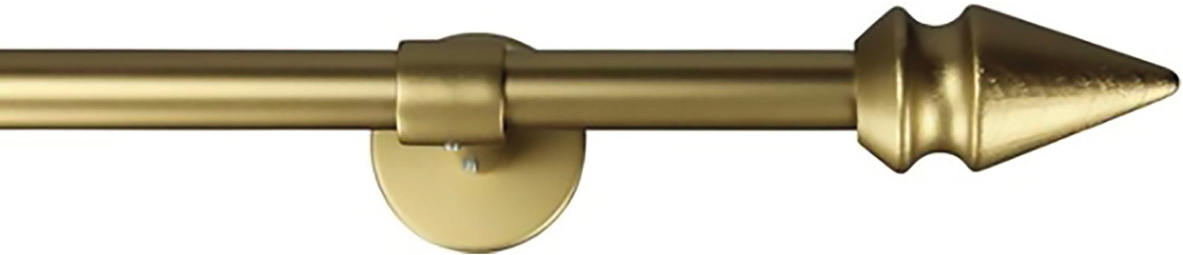 Image of GARESA Gardinenstange »SPYRNA«, 1 läufig-läufig, Wunschmasslänge, Vorhanggarnitur, einfache Montage, mit Stangenverbinder verlängerbar, Wandmontage, Spitze, ohne Ringe bei Ackermann Versand Schweiz