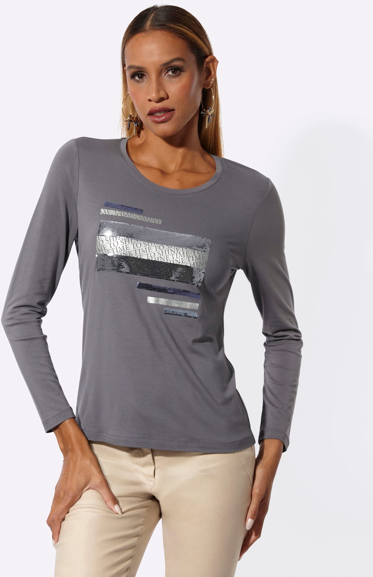 Image of creation L Langarmshirt "Shirt" 1