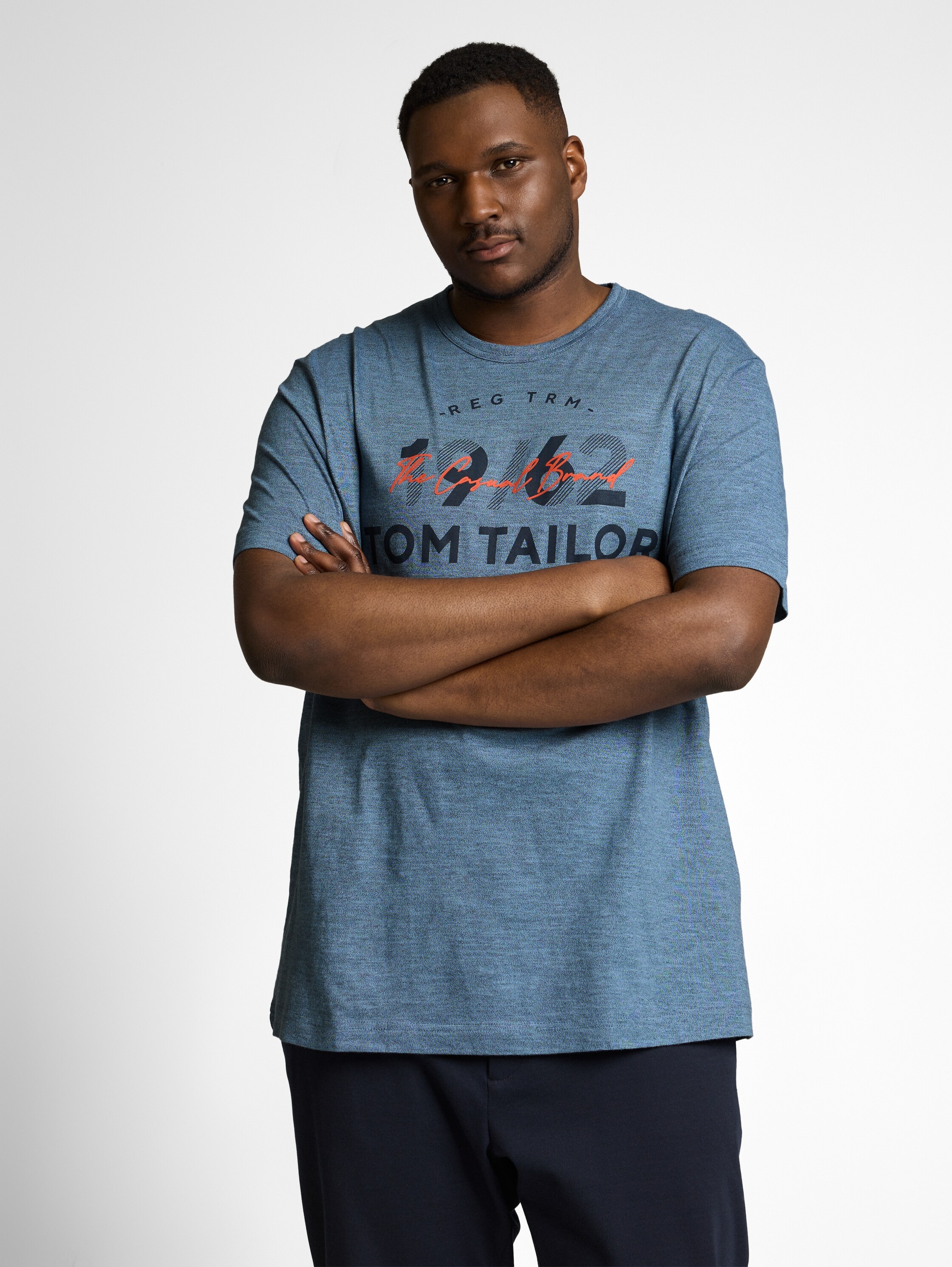 TOM TAILOR PLUS T-shirt avec impression logo
