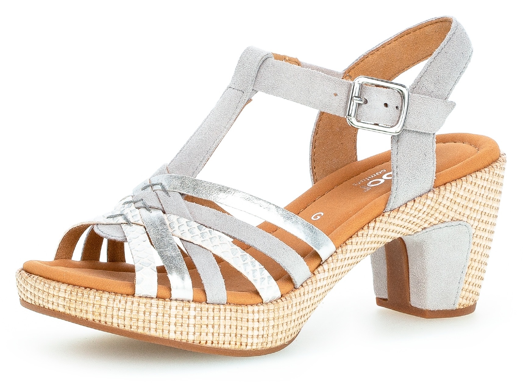 Image of Gabor Sandalette, mit glänzenden Riemchen bei Ackermann Versand Schweiz