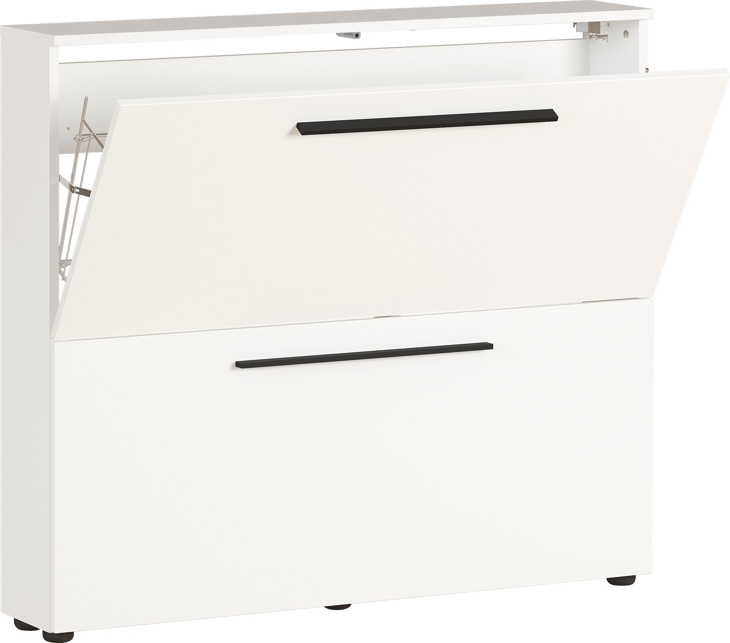 GERMANIA Armoire à chaussures »GW-Utah Schuhschrank in 2 Breiten, mit 2 oder 3 Klappen,« stehend und hängend montierbar