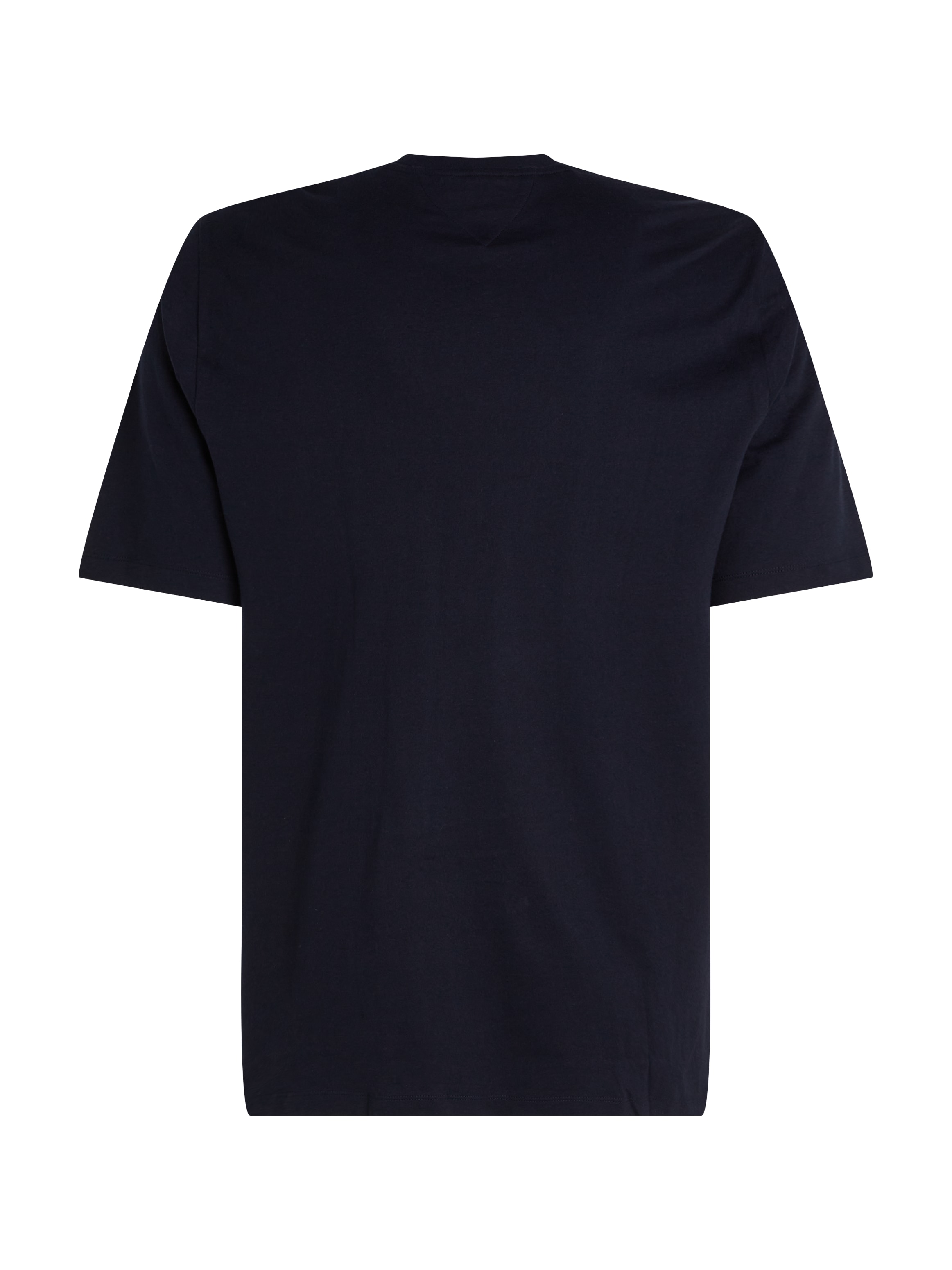 Tommy Hilfiger Big & Tall Rundhalsshirt »BT-ESSENTIAL SOLID POCKET TEE-B«, in Grosse Grössen, Logostickerei
