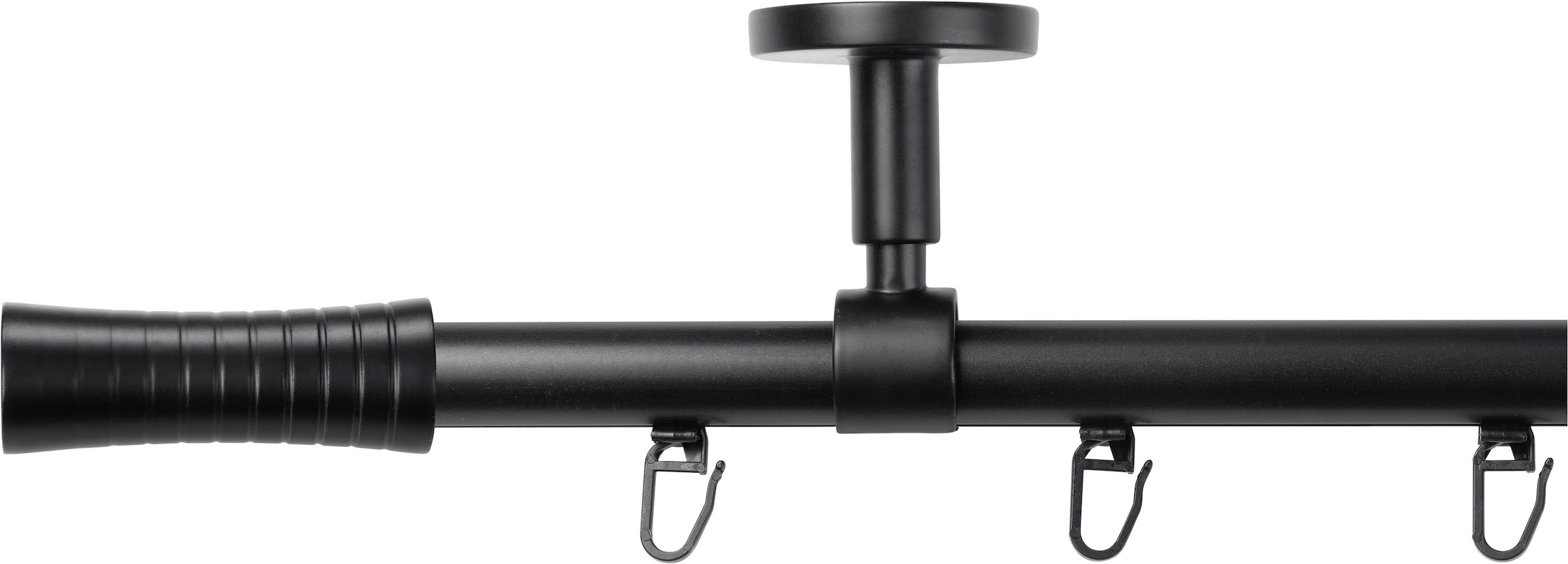 Image of SN DECO GROUP Gardinenstange "Gardinenstange Innenlauf Nancy Ø 19 mm, 1-läufig, Fixmass, verschraubt" Ø 19 mm Fixmass;kürzbar