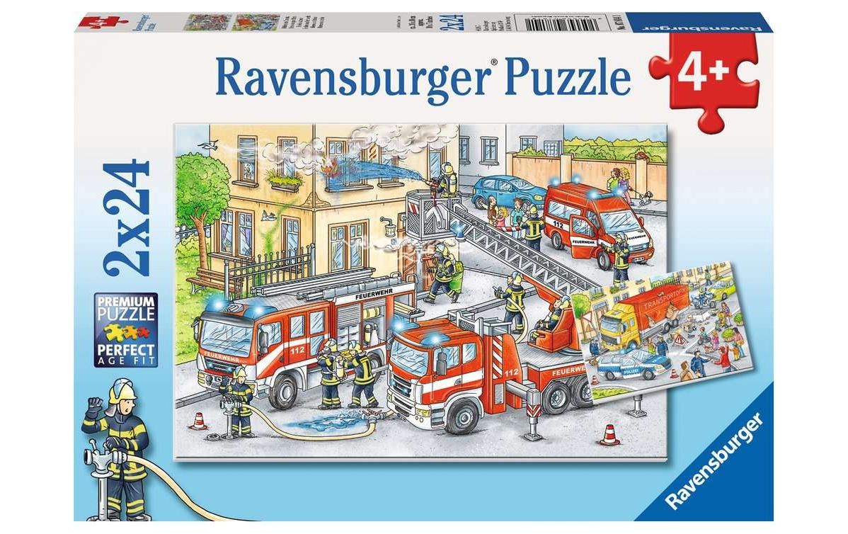Image of Ravensburger Puzzle »Helden im Einsatz«, (24 tlg.) bei Ackermann Versand Schweiz