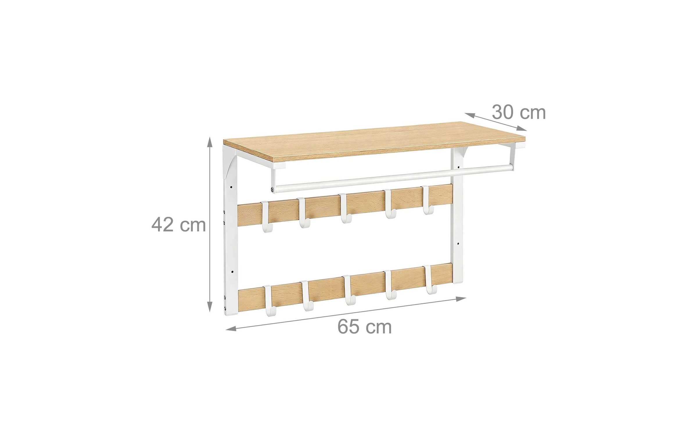 relaxdays Wandgarderobe