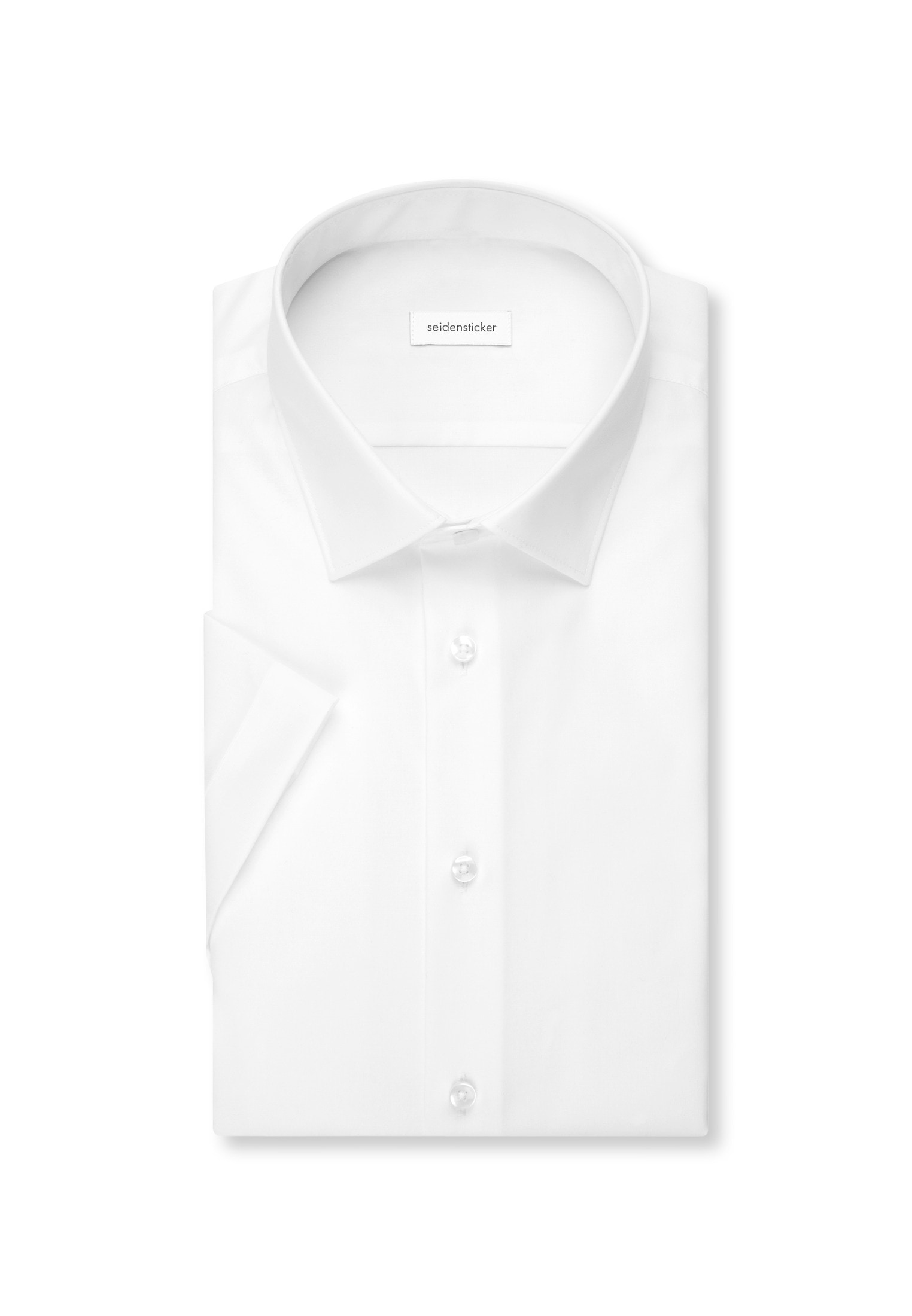 seidensticker Businesshemd »Schwarze Rose« Shaped 1/2 Kentkragen Uni