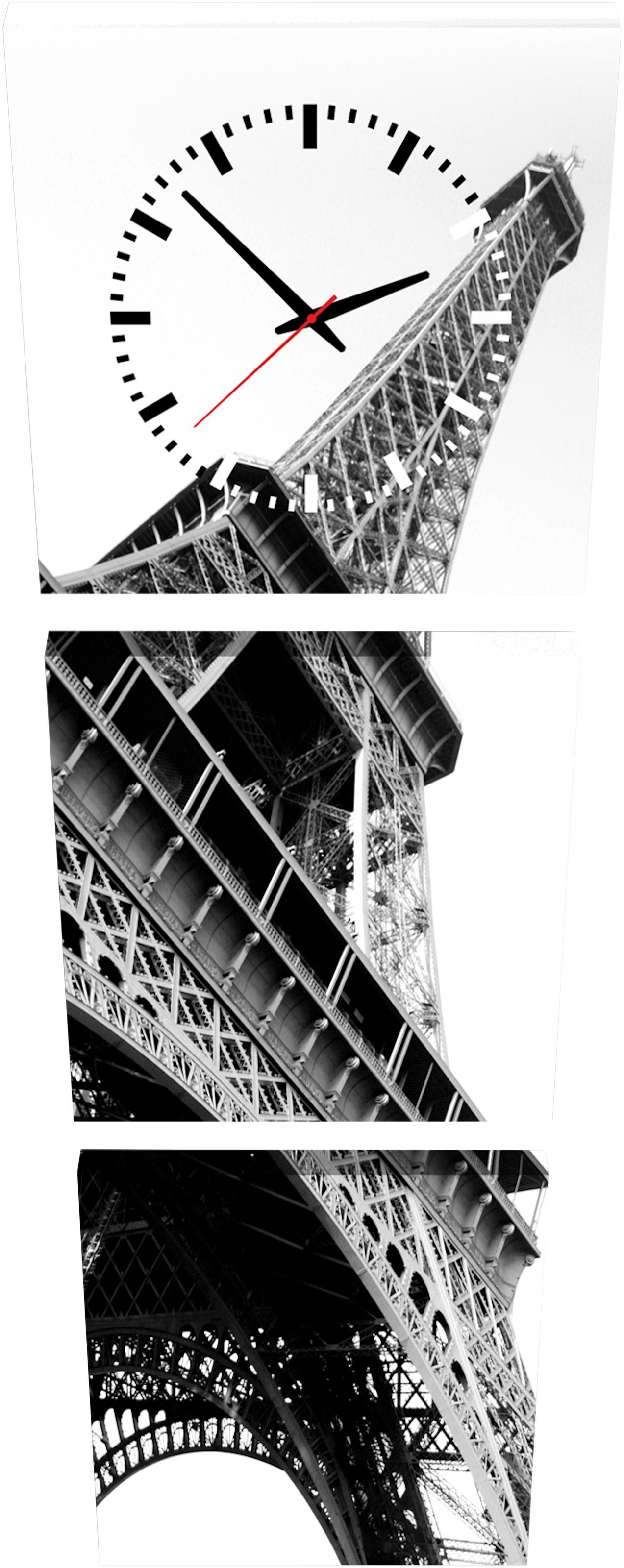 Image of Conni Oberkircher´s Bild mit Uhr »Eiffel - Eifelturm«, Paris, (Set), mit dekorativer Uhr bei Ackermann Versand Schweiz