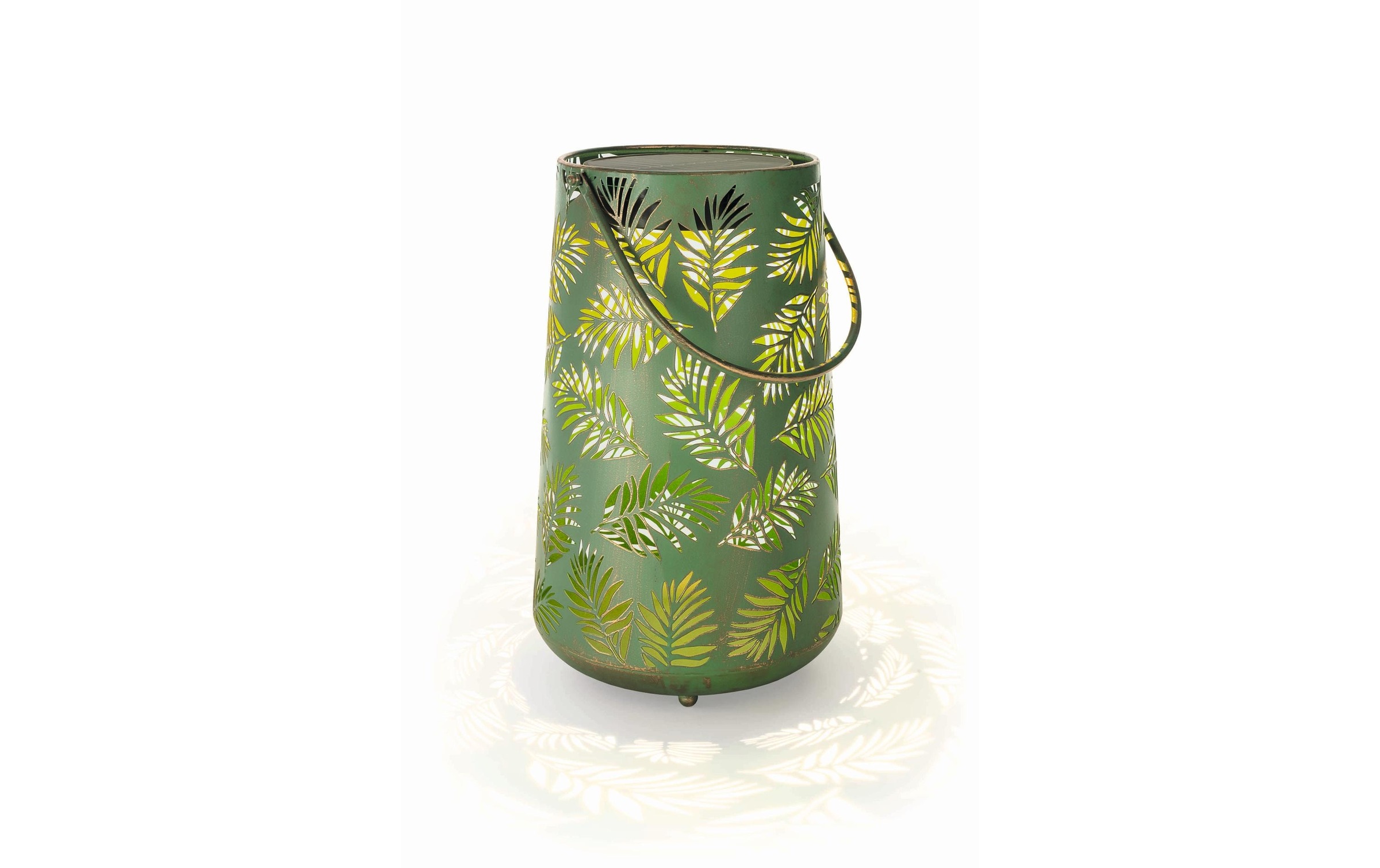 Image of STT LED Gartenleuchte "Solar Antic Bamboo" Warmweiss