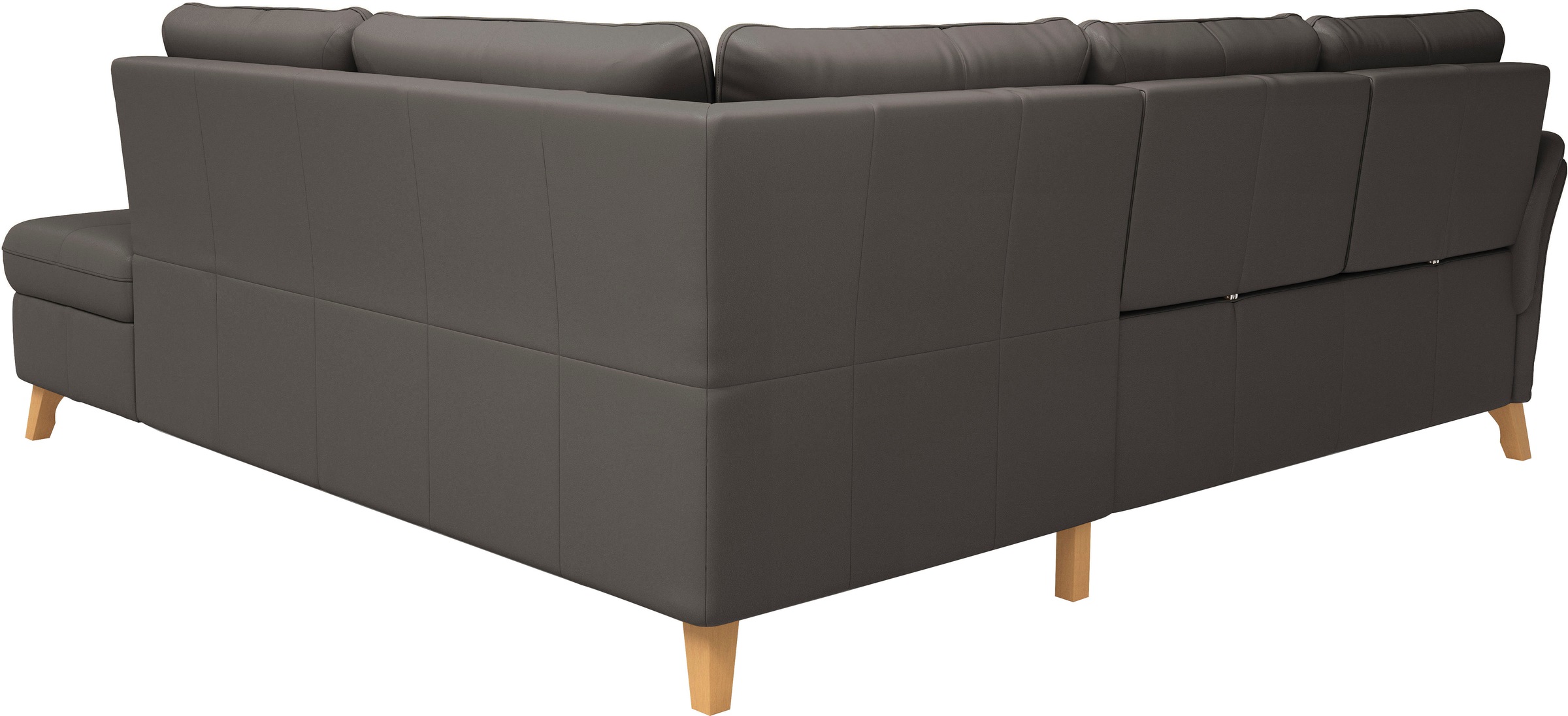 sit&more Ecksofa »Göteborg«, inkl. Sitztiefenverstellung, wahlweise mit Bettfunktion & Bettkasten