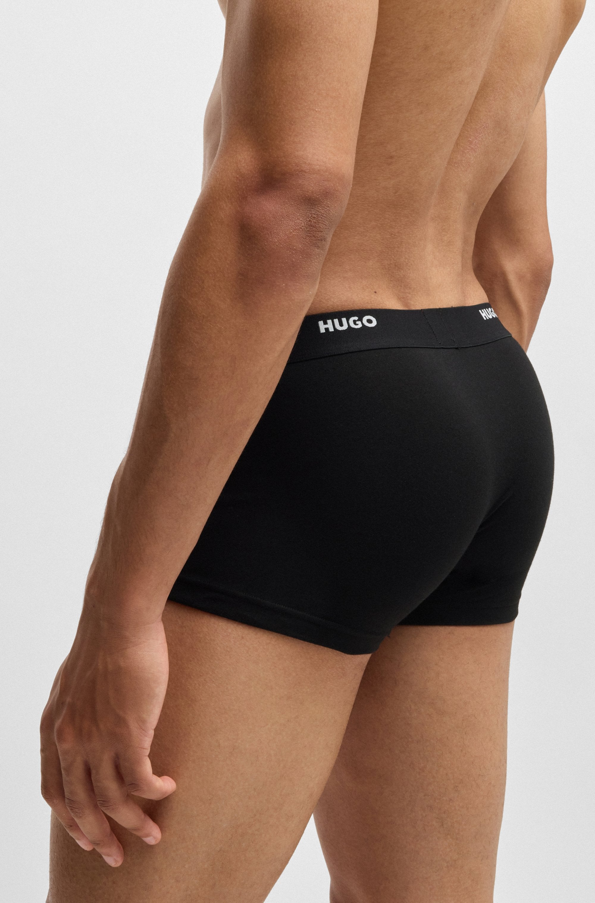 HUGO Underwear Tronc »TRUNK FIVE PACK« 5 cuis mit HUGO Logoschriftzug am Bund