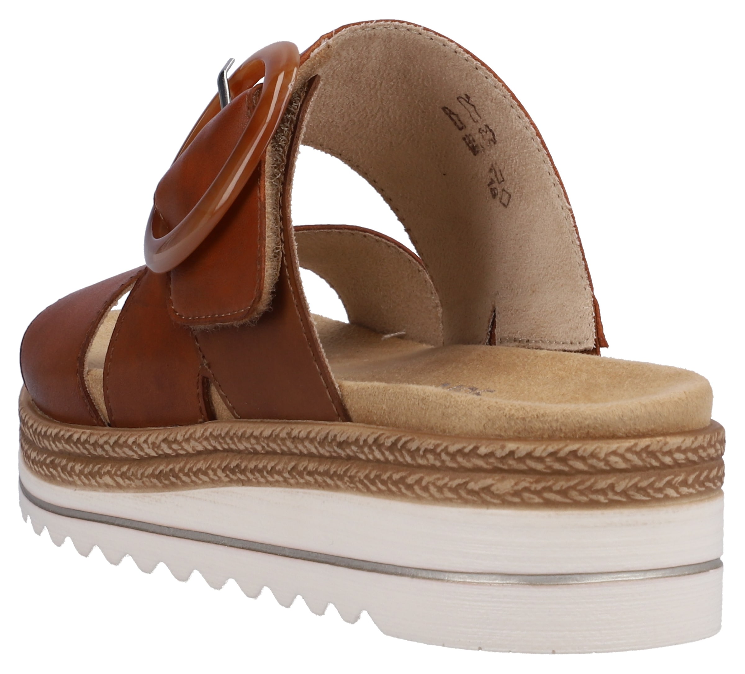 Remonte Pantolette  , Keilabsatz, Sommerschuh, Schlappen mit Zierschnalle