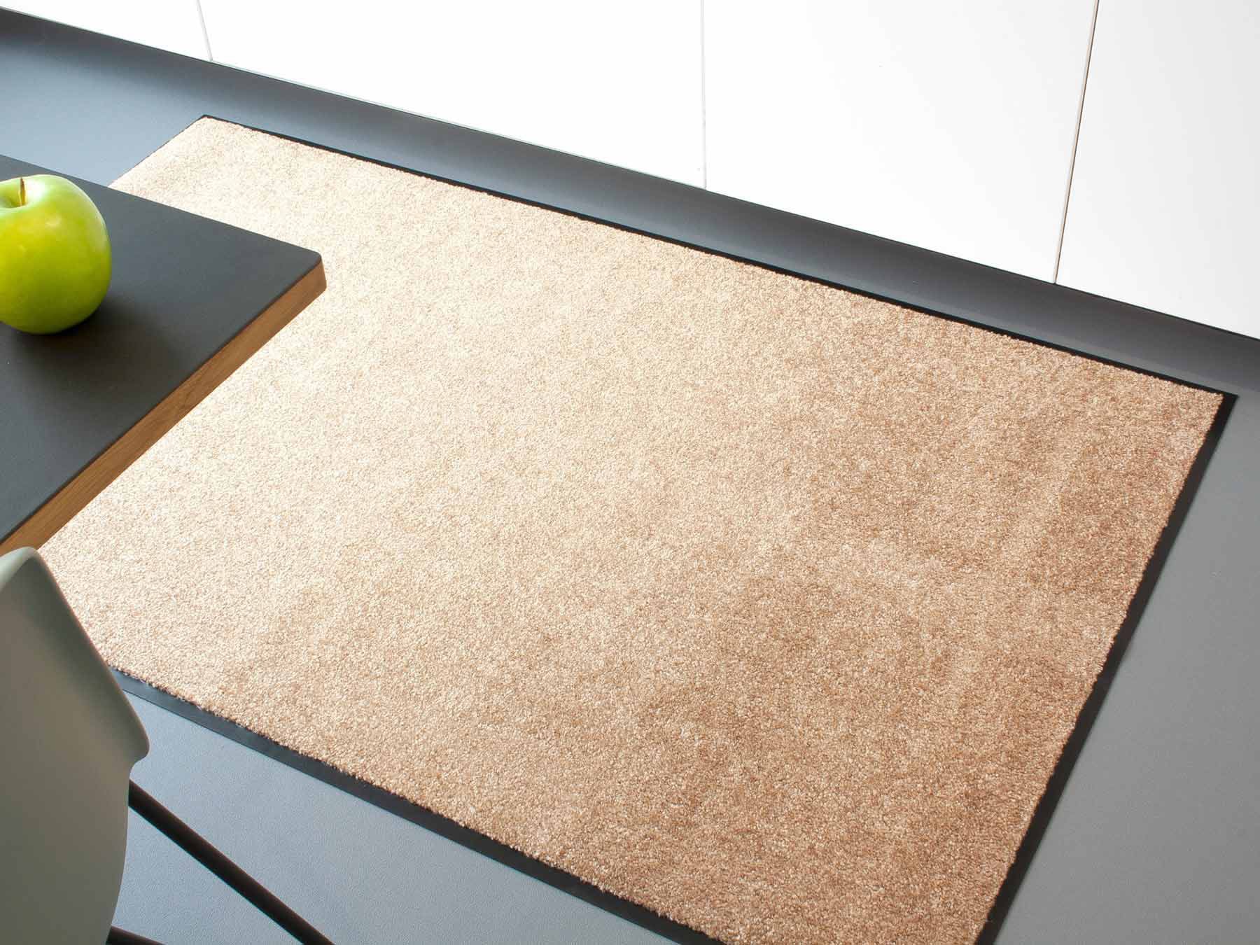 Primaflor-Ideen in Textil Fussmatte »Schmutzfangmatte CLEAN PRO, Made in Belgium«, rechteckig, 8 mm Höhe, Uni-Farben, UV-beständig, strapazierfähig, waschbar