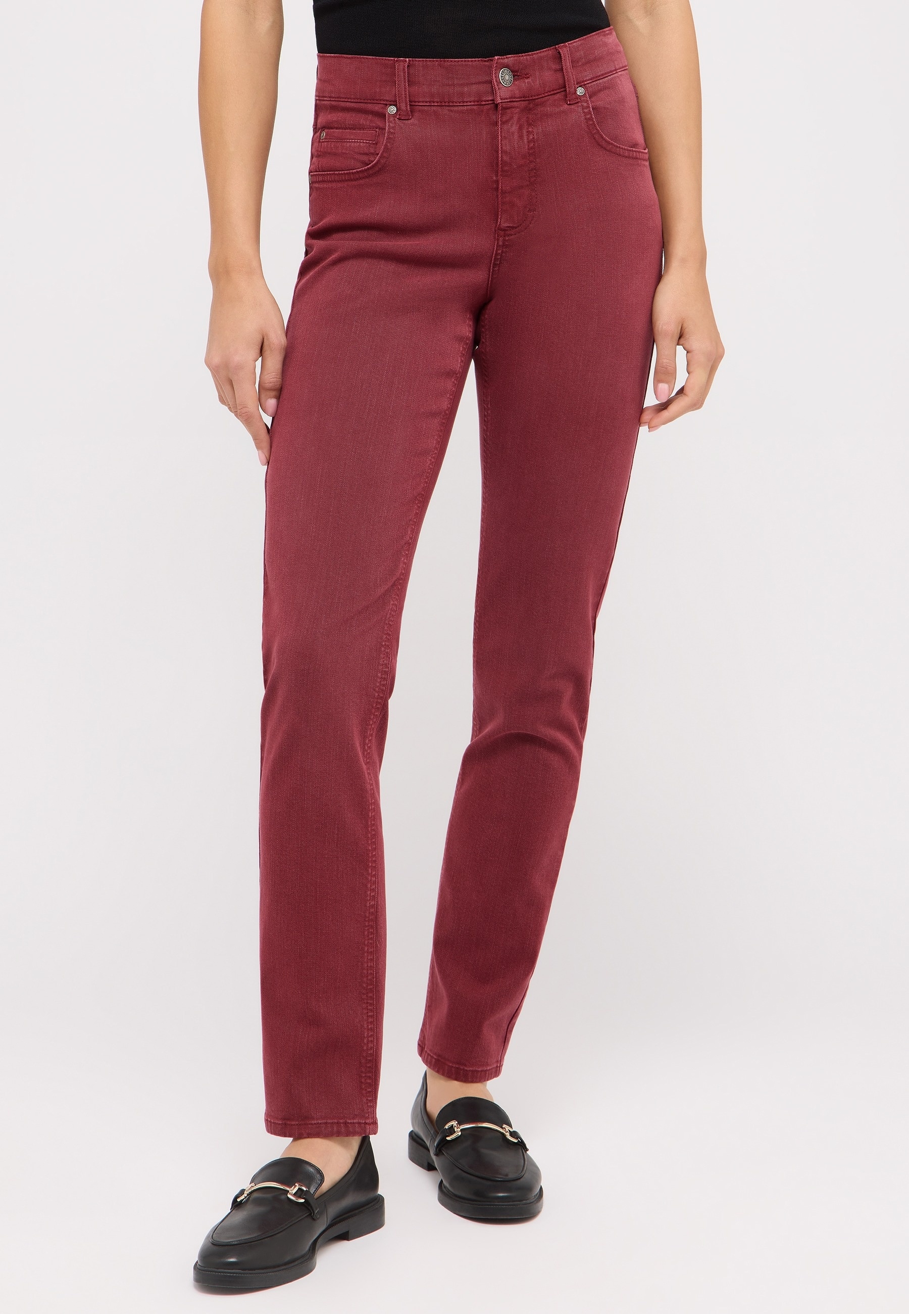 Image of ANGELS 5-Pocket-Jeans "CICI" mit Coloured Denim