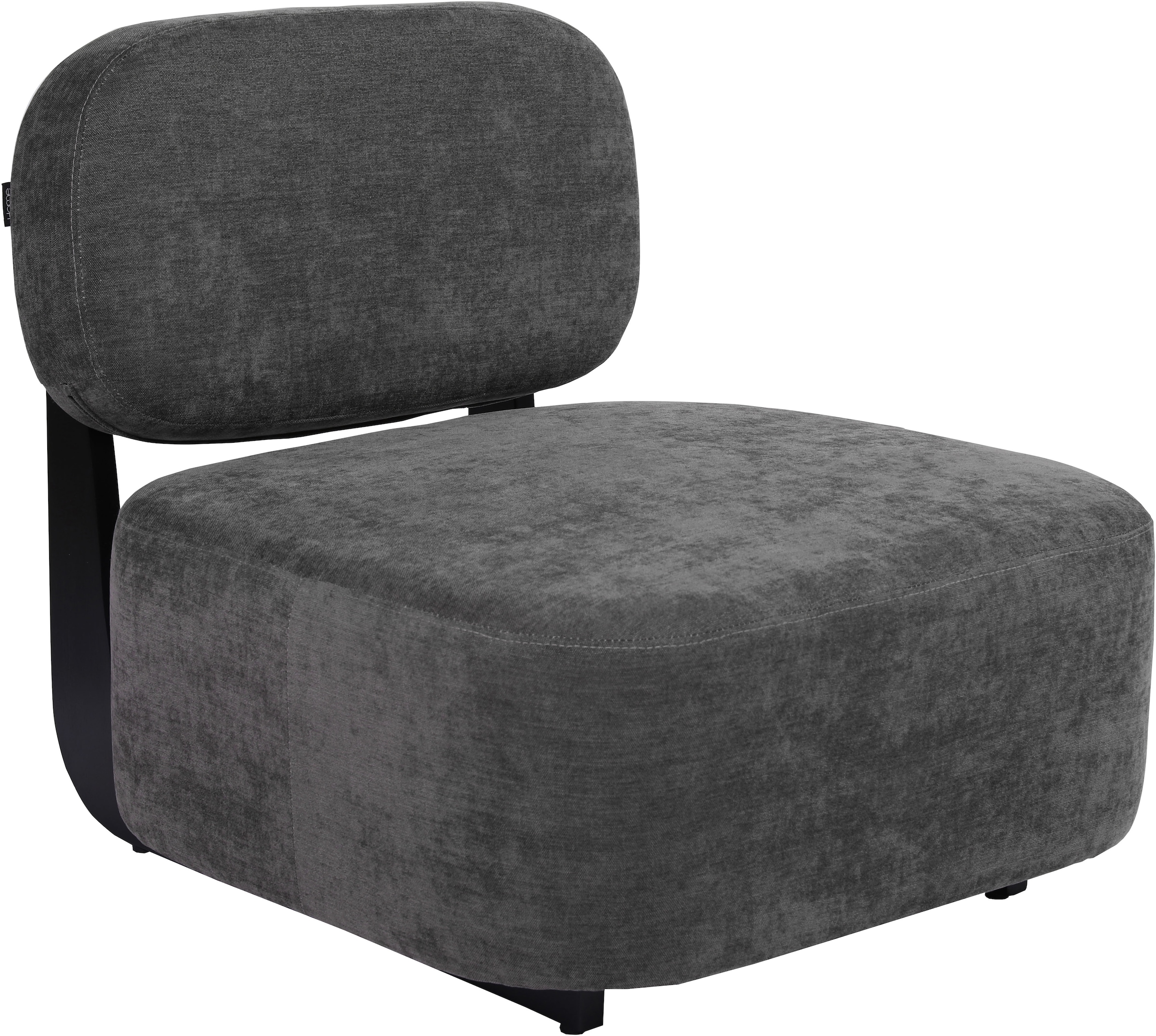 Home affaire Fauteuil lounge »LIORAN Designsessel mit filigranem Holzgestell«