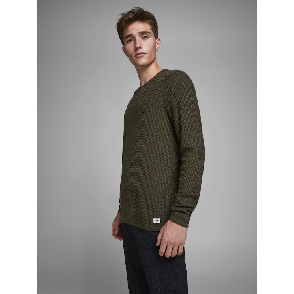 Jack & Jones Rundhalspullover »Carlos«