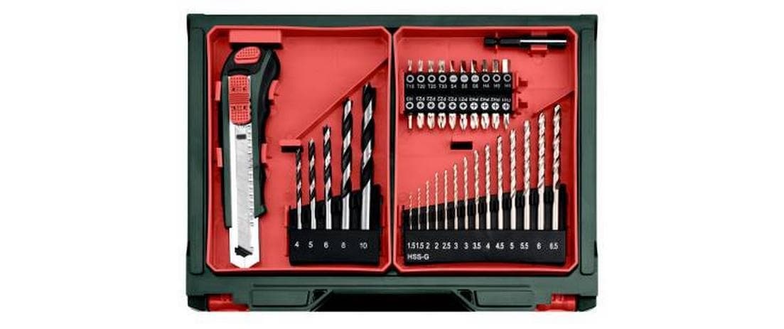 metabo Akku-Bohrschrauber »PowerMaxx SB Basic Set 2 x 2.0 Ah«