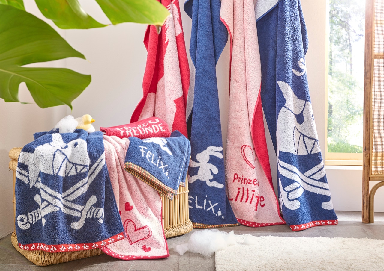 Dyckhoff Handtuch Set »Prinzessin Lillifee«, Set, 5 tlg., Frottier, Komplette Sets: Handtücher, Duschtücher und passende Waschhandschuhe