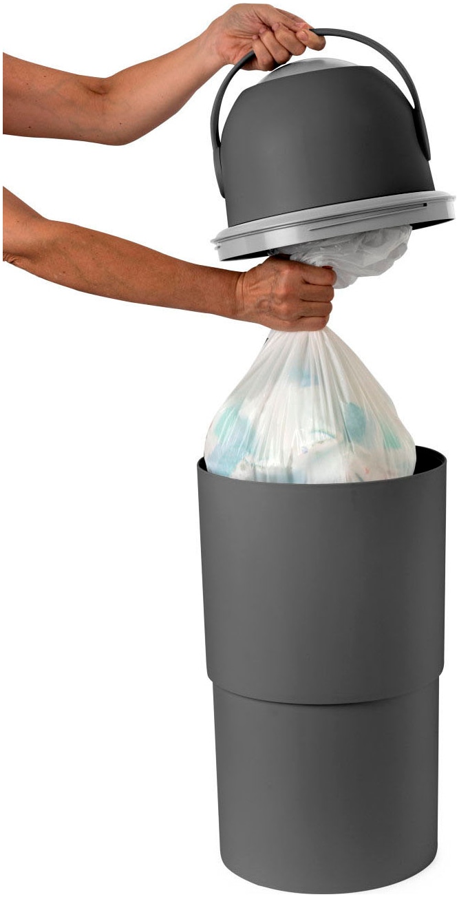 Chicco Seau à couches »Teleskop, Odour off XL« inklusive 1 Pck. Müllbeutel Odour Off und einem Müllbeutelspender