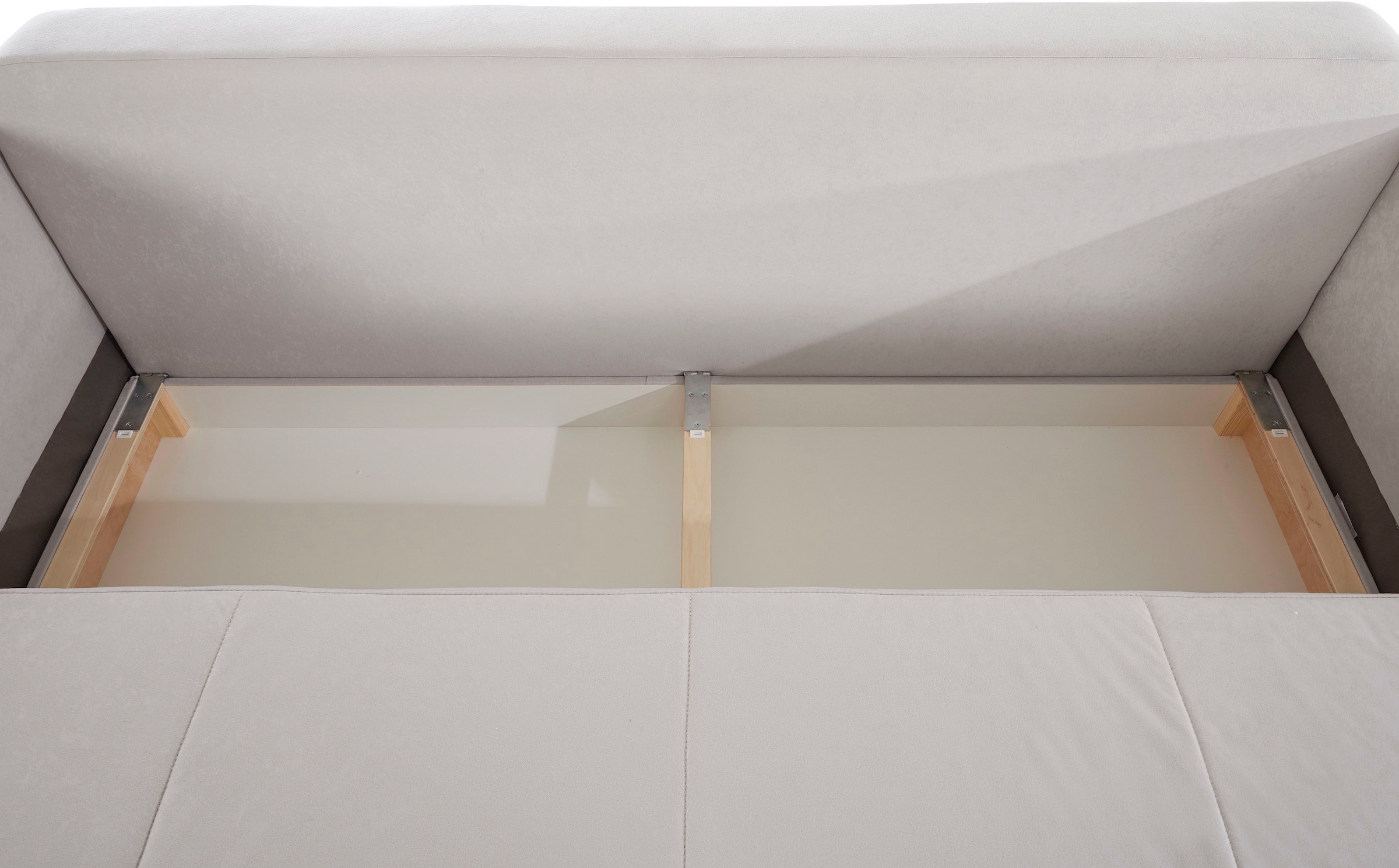 INOSIGN Schlafsofa »Berlin« mit Boxspringaufbau, Bettfunktion & Bettkasten, Dauerschlafsofa