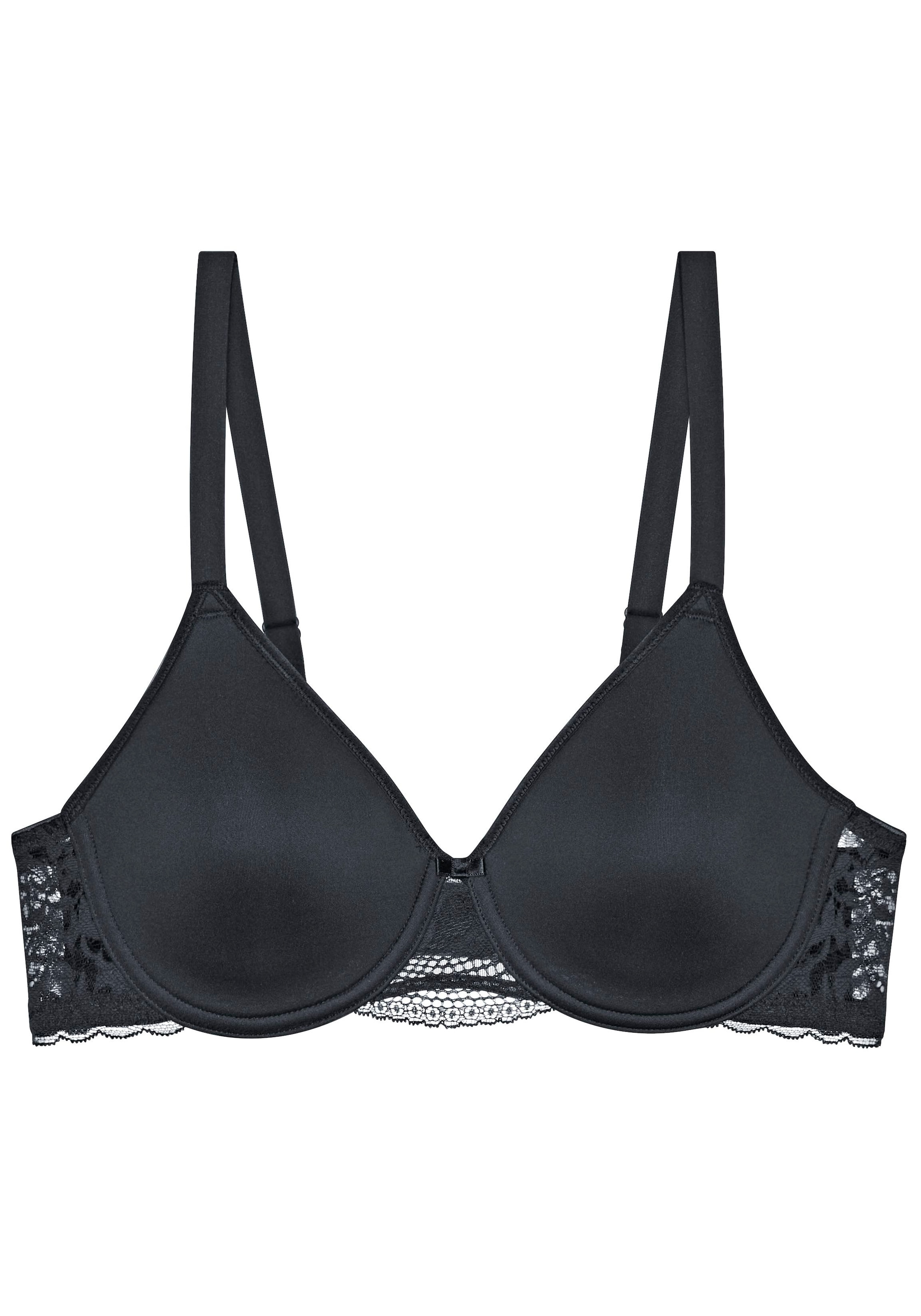 Triumph Bügel-BH »Modern Lace+Cotton WP EX«, Spitzeneinsätze
