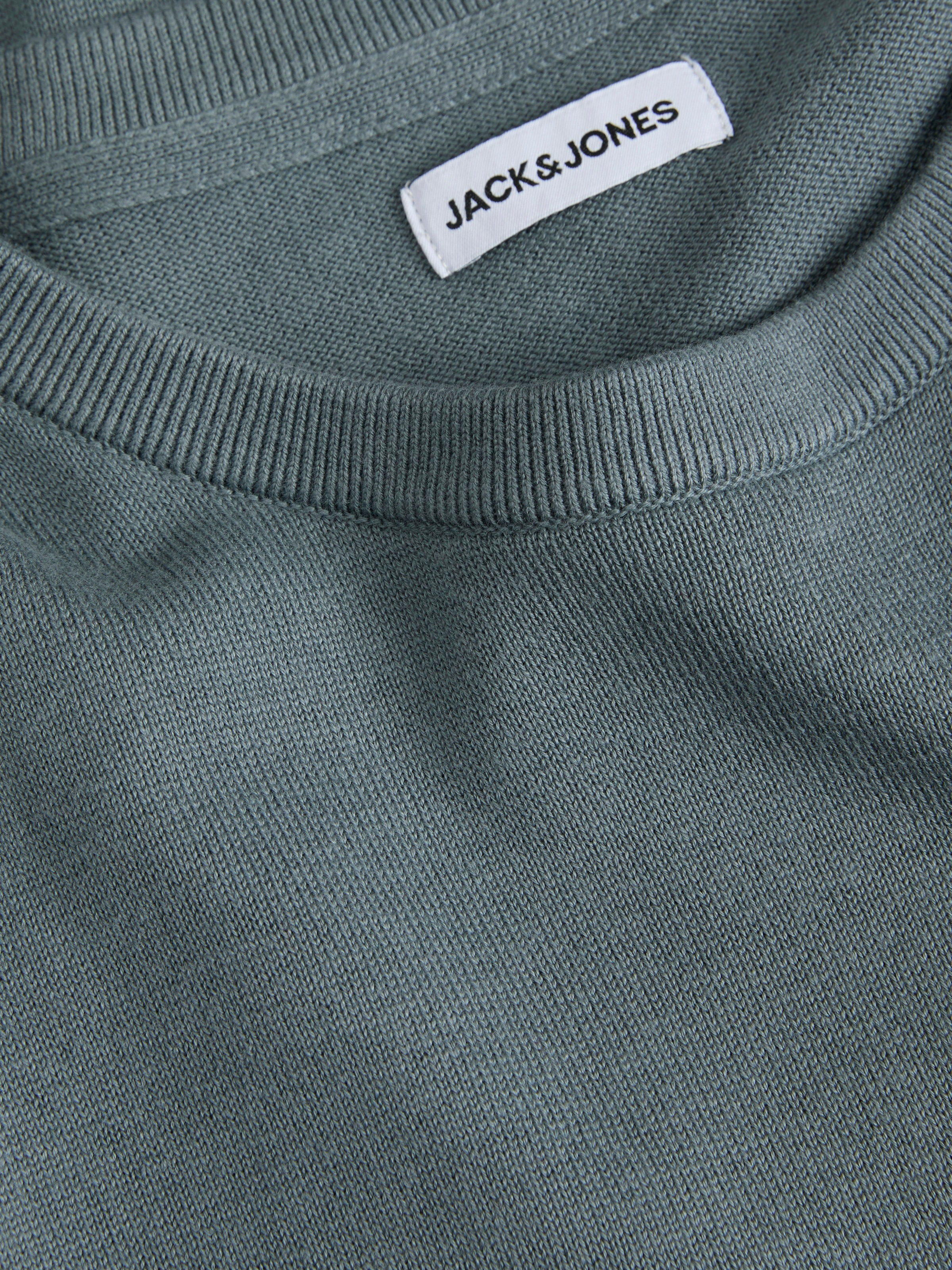 Jack & Jones Rundhalspullover »JJEBASIC KNIT CREW NECK NOOS«