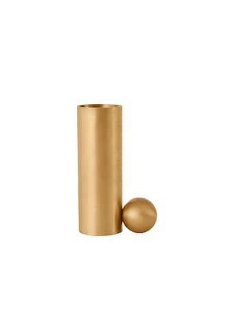 Kerzenhalter »Palloa gross 7 cm, Goldfarben matt«, (1 St.)