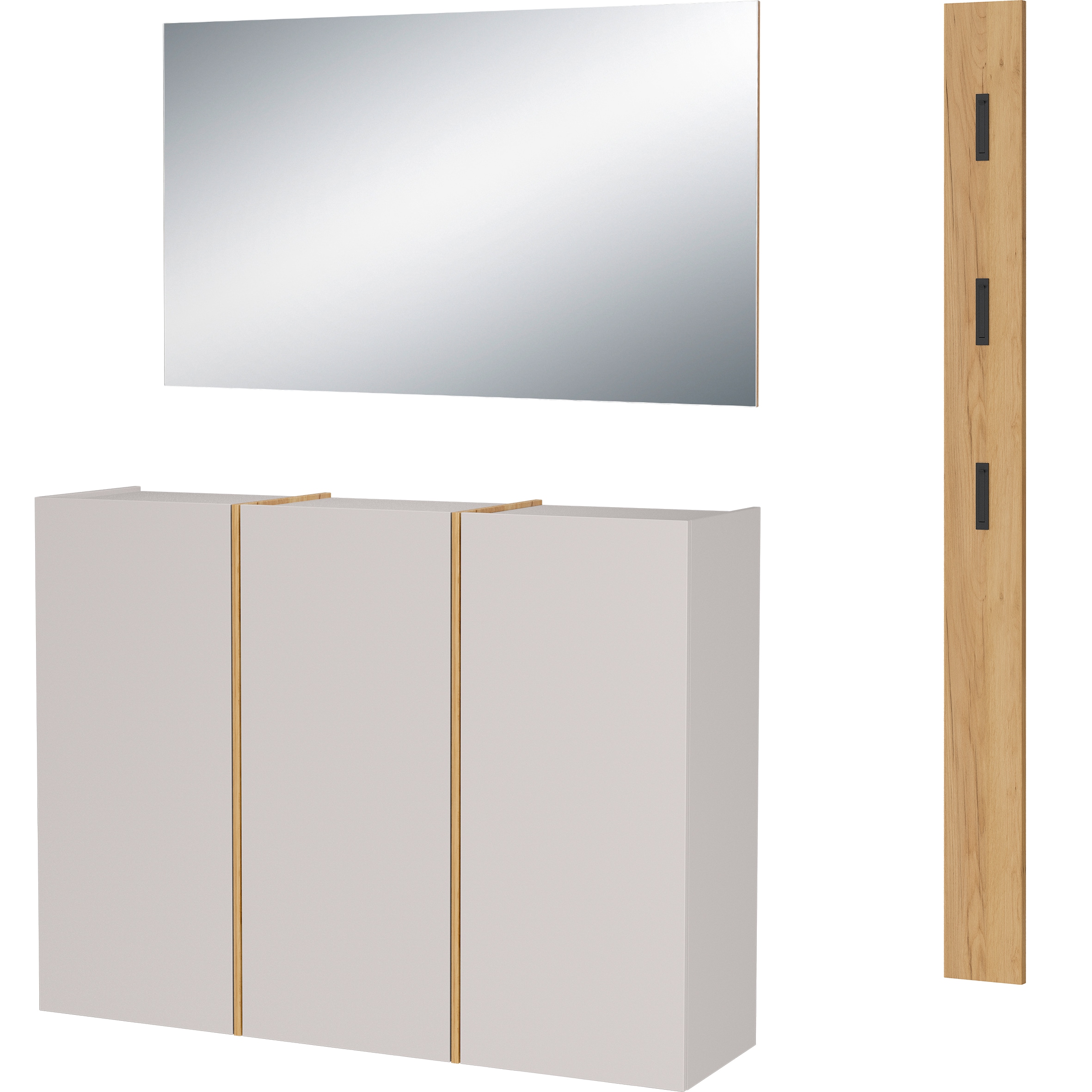 Image of GERMANIA Garderoben-Set "GW-Libbiano Plus" 3 Stk. tlg.