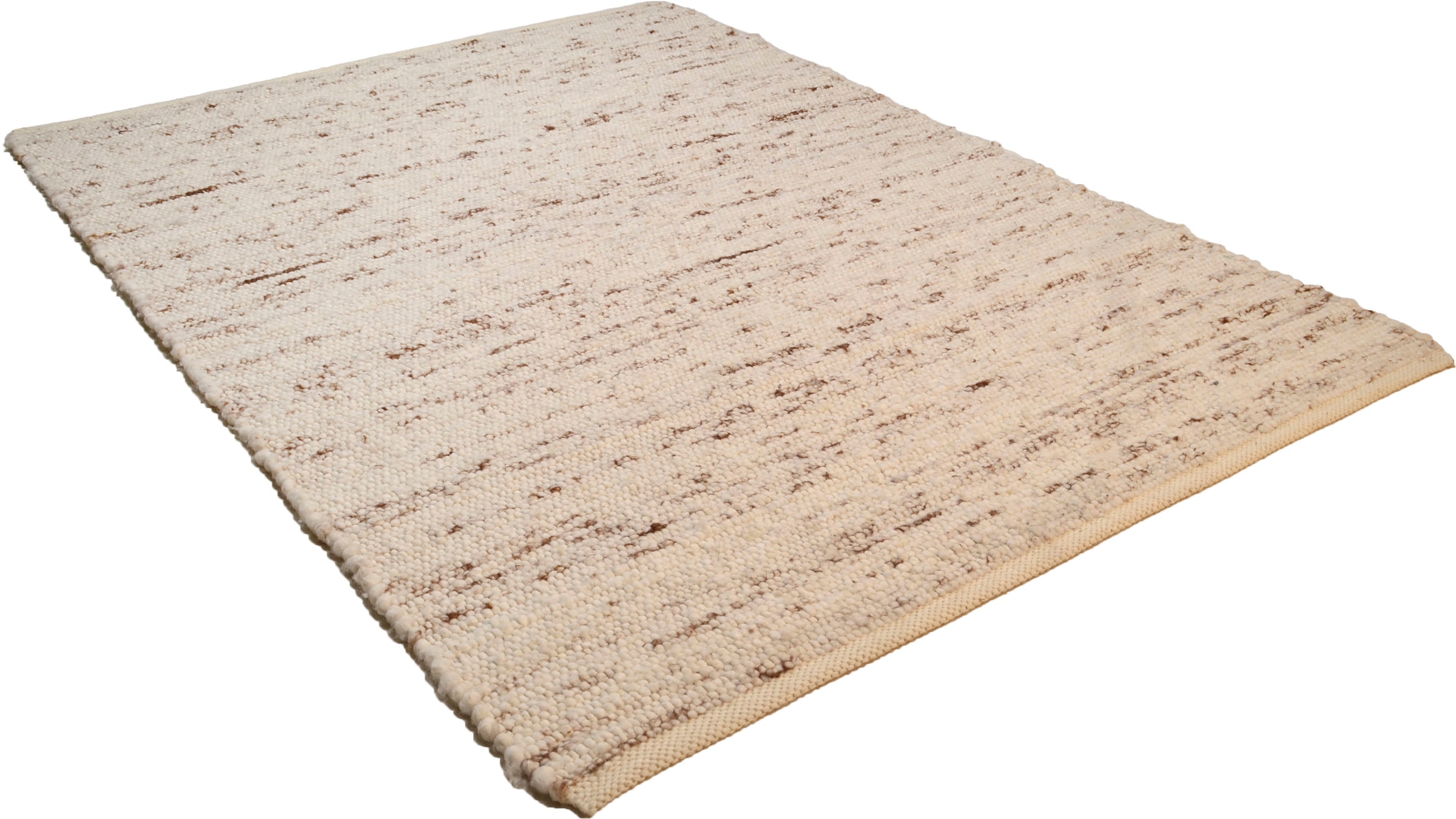 Image of THEKO Wollteppich "Allgäu Super, handgewebt" rechteckig 10 mm Höhe Handweb Teppich, reine Schurwolle, auch als Läufer, Kundenliebling