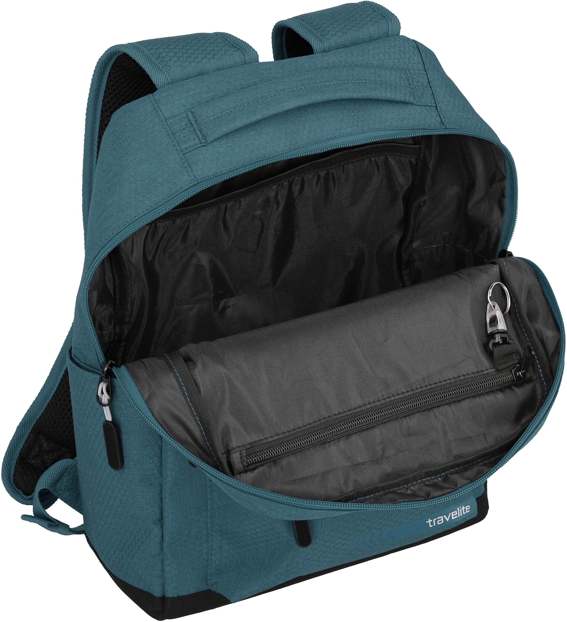 travelite Freizeitrucksack »KICK OFF Rucksack M«, Arbeitsrucksack Schulrucksack Freizeitrucksack mit 13-Zoll Laptopfach