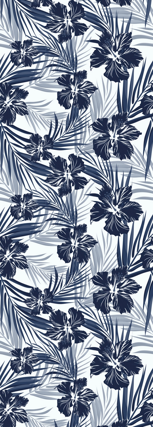 Image of queence Vinyltapete "Arwen" Motiv bedruckt botanisch floral gemustert natürlich glatt 90x250cm, selbstklebend, kinderleichte Anbringung, Sticker