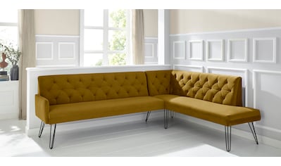 exxpo - sofa fashion Eckbank »Costa«, Frei im Raum stellbar maintenant
