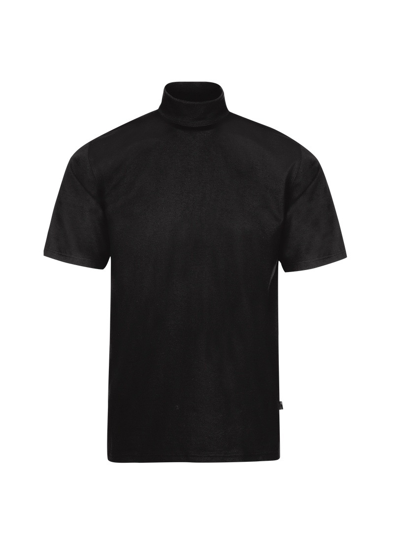 Trigema T-Shirt »TRIGEMA T-Shirt mit Stehkragen«, (1 tlg.)