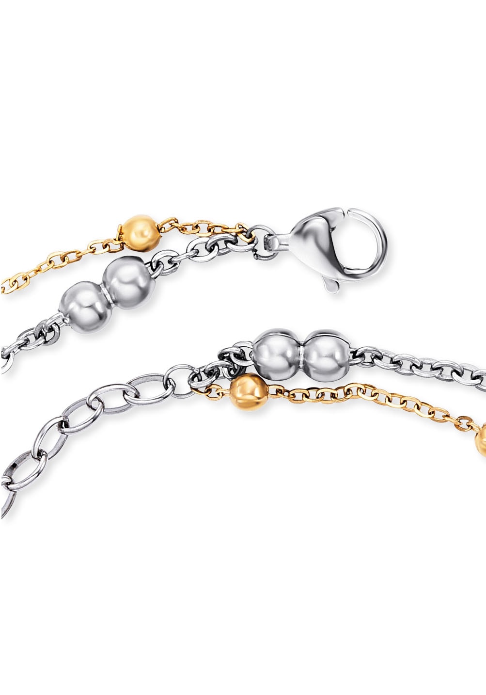 Engelsrufer Chaîne de cheville »Moonlight Twin Bicolor«