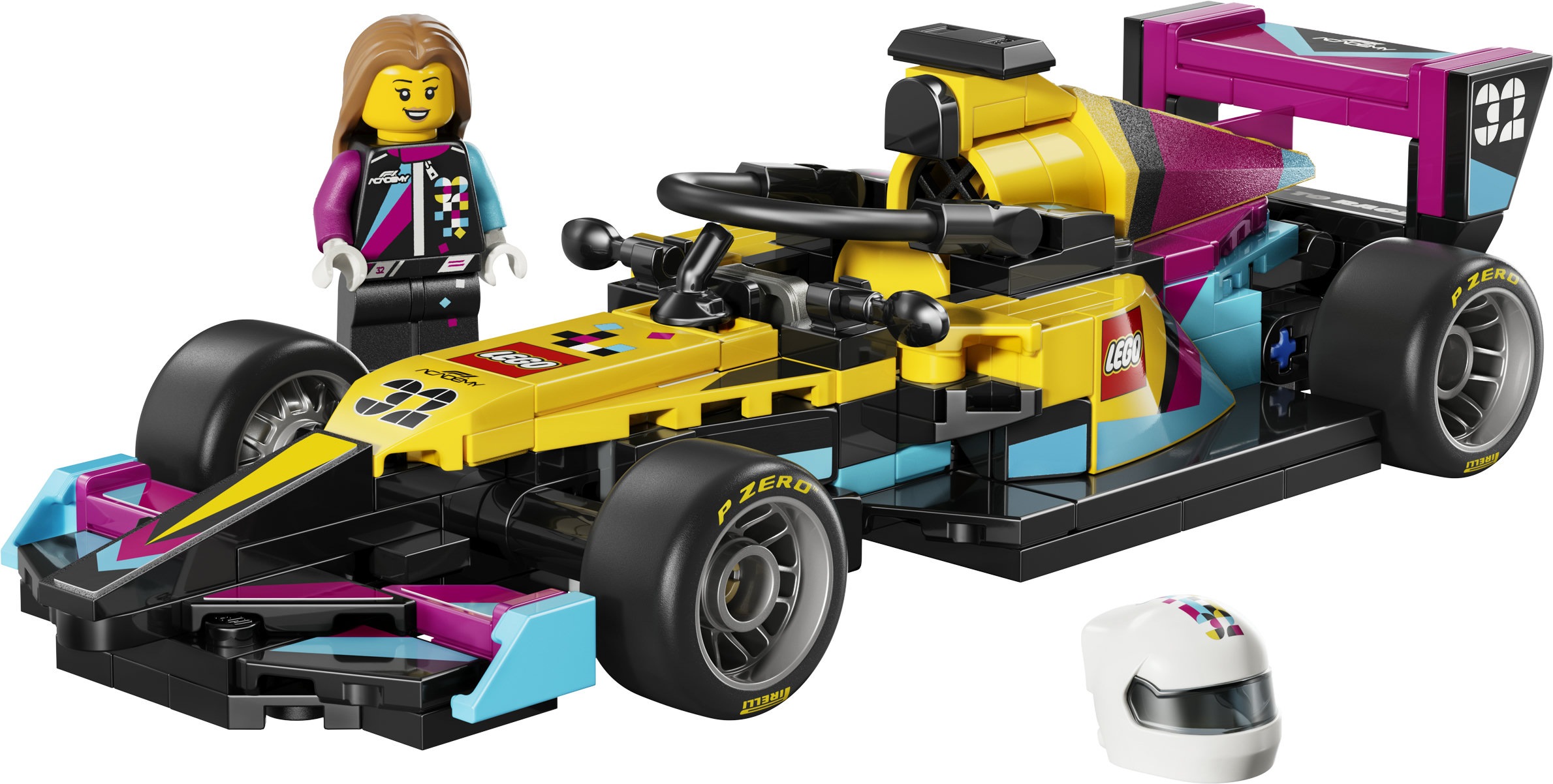 LEGO® Pions de construction »F1 ACADEMY LEGO Rennwagen (77258), LEGO Speed Champions«