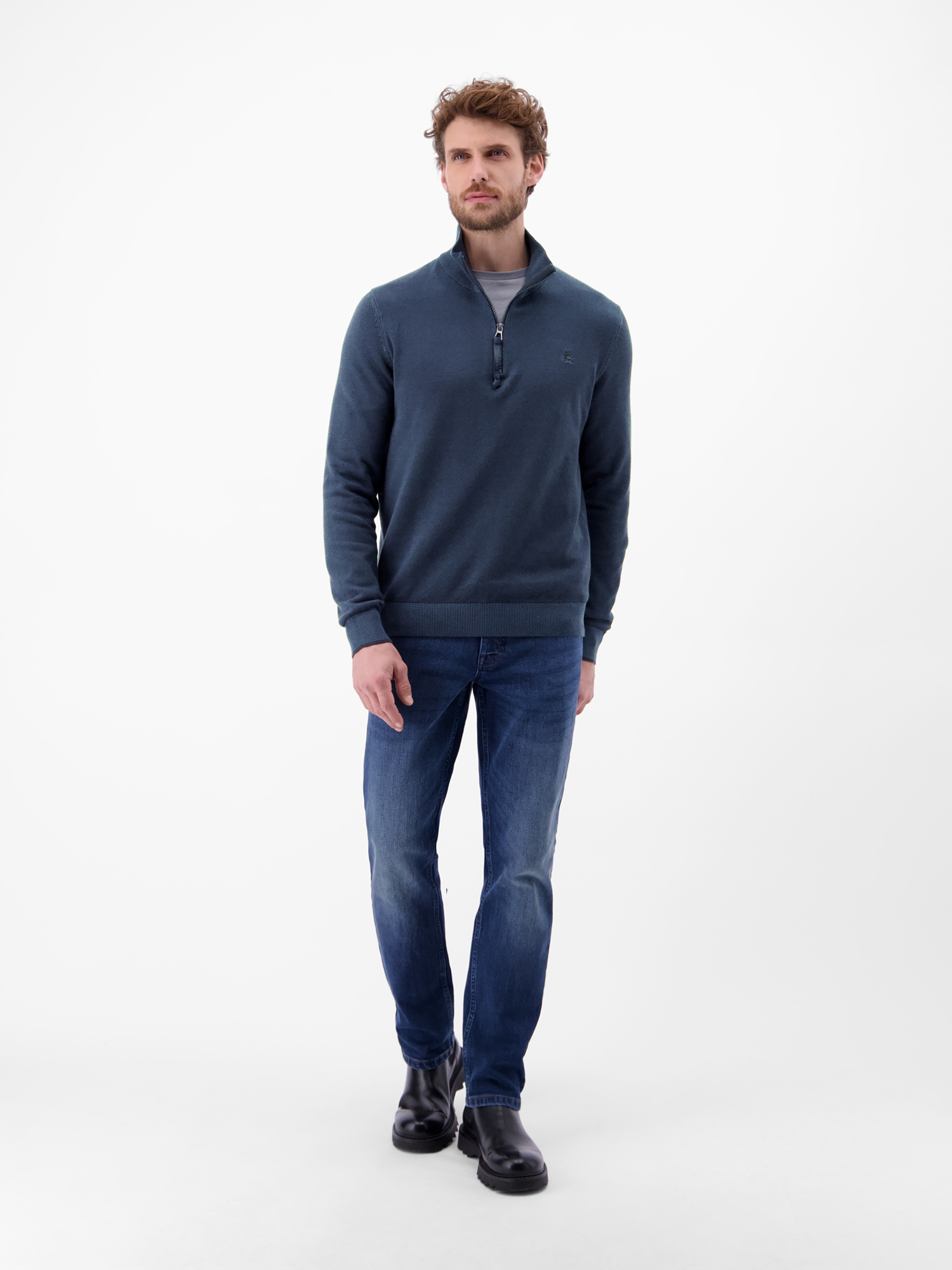 LERROS Troyer »Herren Stricktroyer in lebendiger Optik«