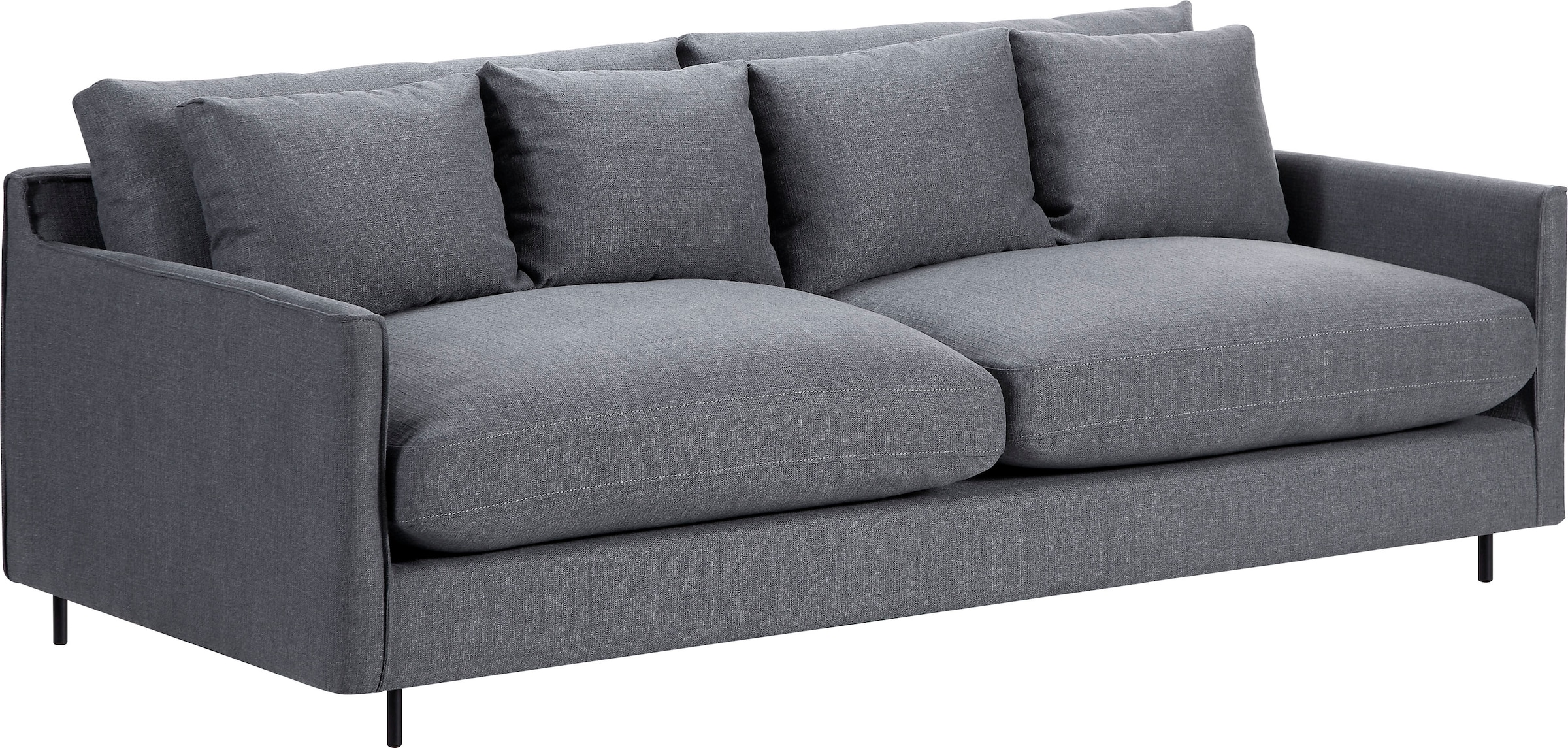 ATLANTIC home collection 3-Sitzer, versandkostenfrei Design, Füllung skandinvisch auf Sofa, extra mit im Federn weich