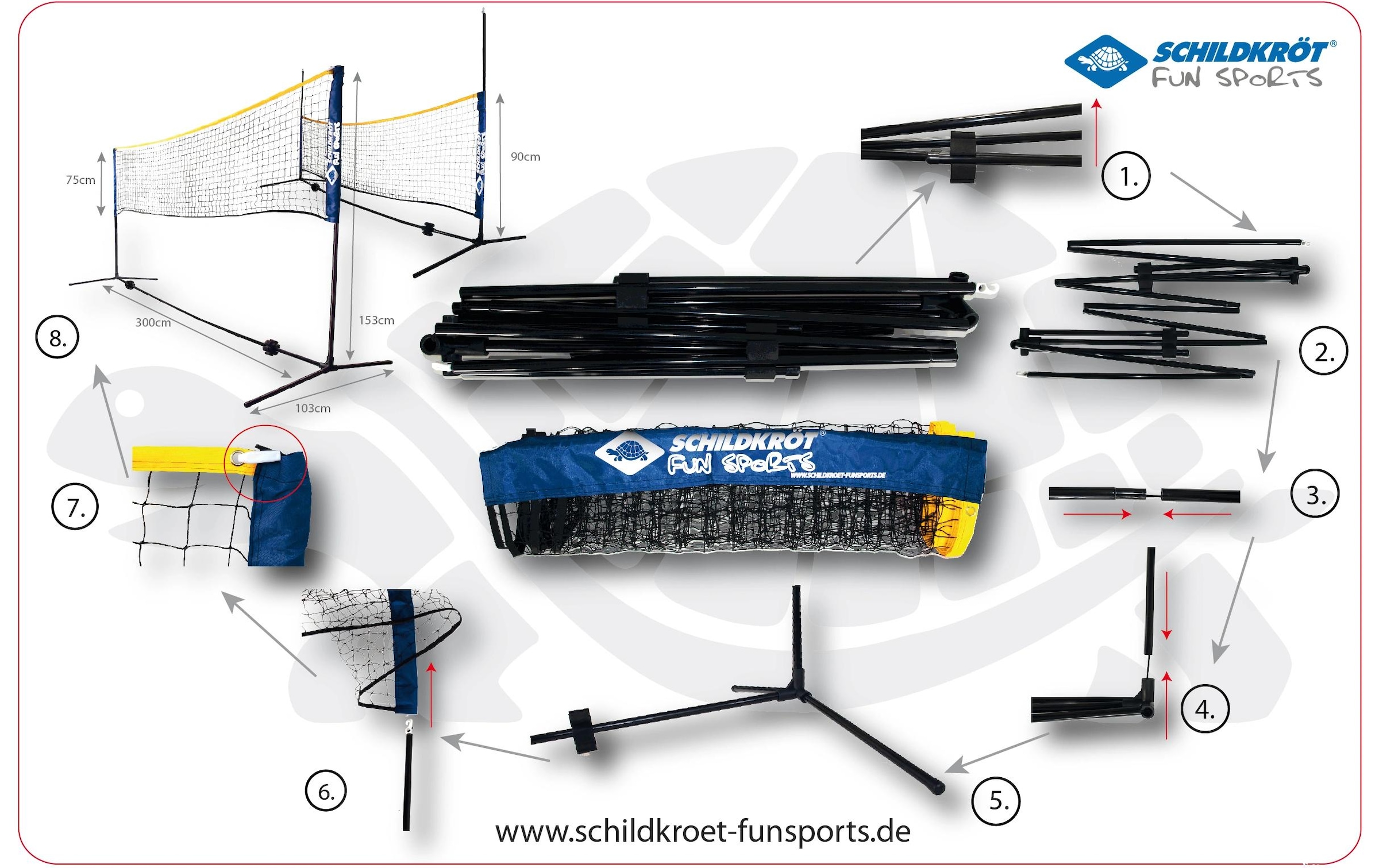 Schildkröt Funsports »Kombi Netz Set«
